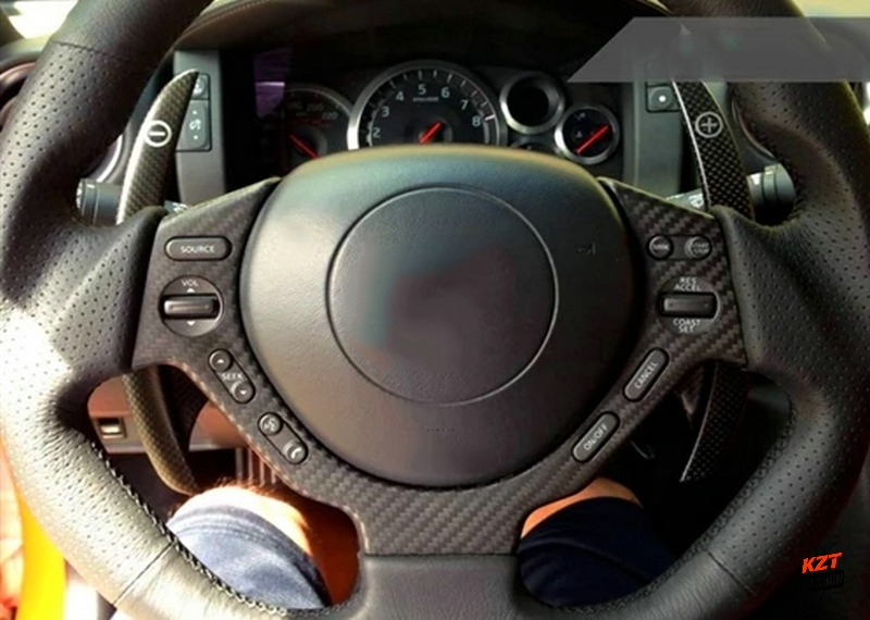 For 2008-2022 Nissan GTR R35 Carbon Steering Wheel Center Trim Cover Panel