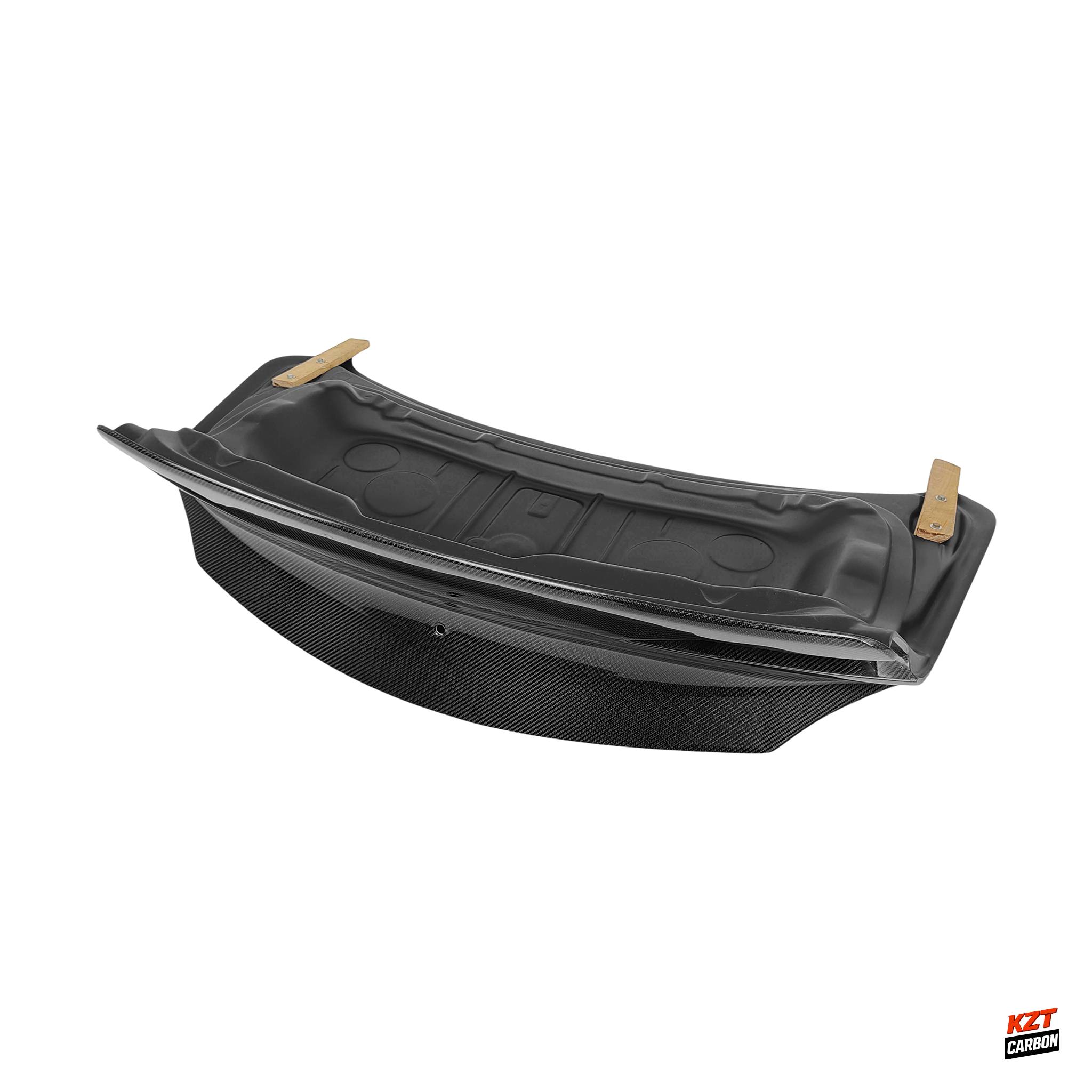 For Infiniti Q60 V37 17-22 Carbon XSJ Style Rear Bumper Ductail Trunk Boot Lid