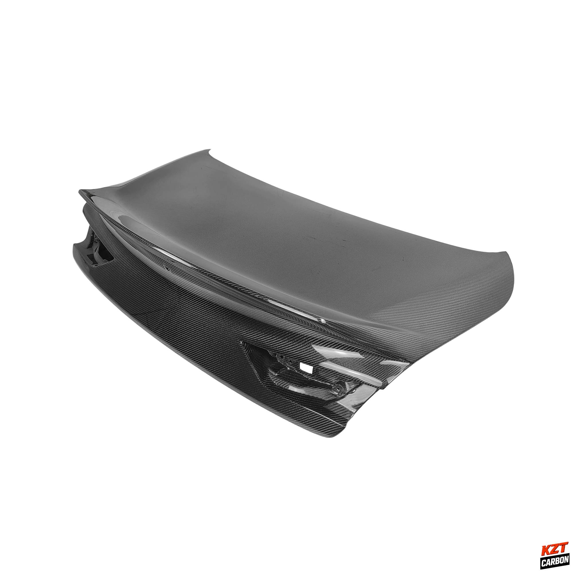 For Infiniti Q60 V37 17-22 Carbon XSJ Style Rear Bumper Ductail Trunk Boot Lid