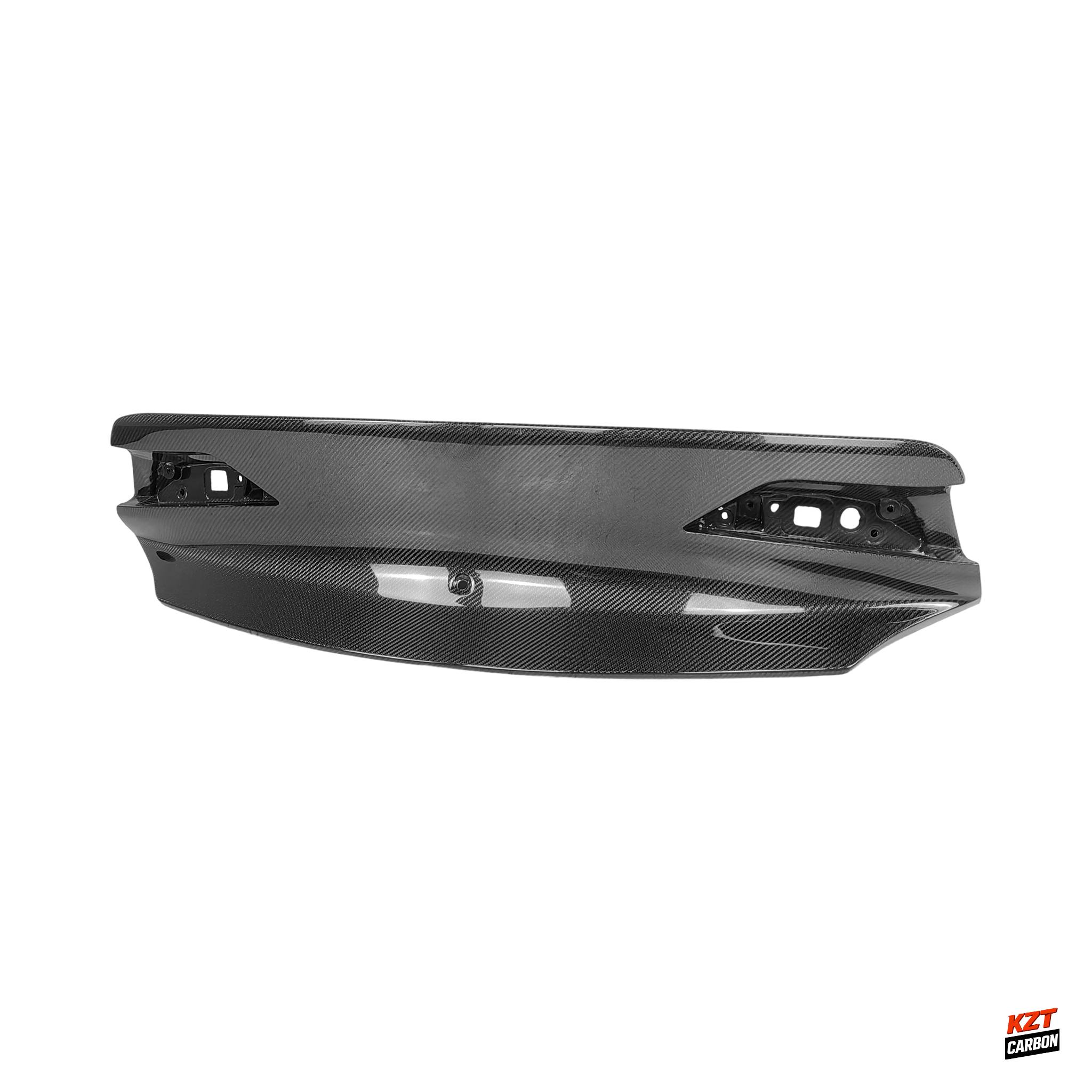 For Infiniti Q60 V37 17-22 Carbon XSJ Style Rear Bumper Ductail Trunk Boot Lid