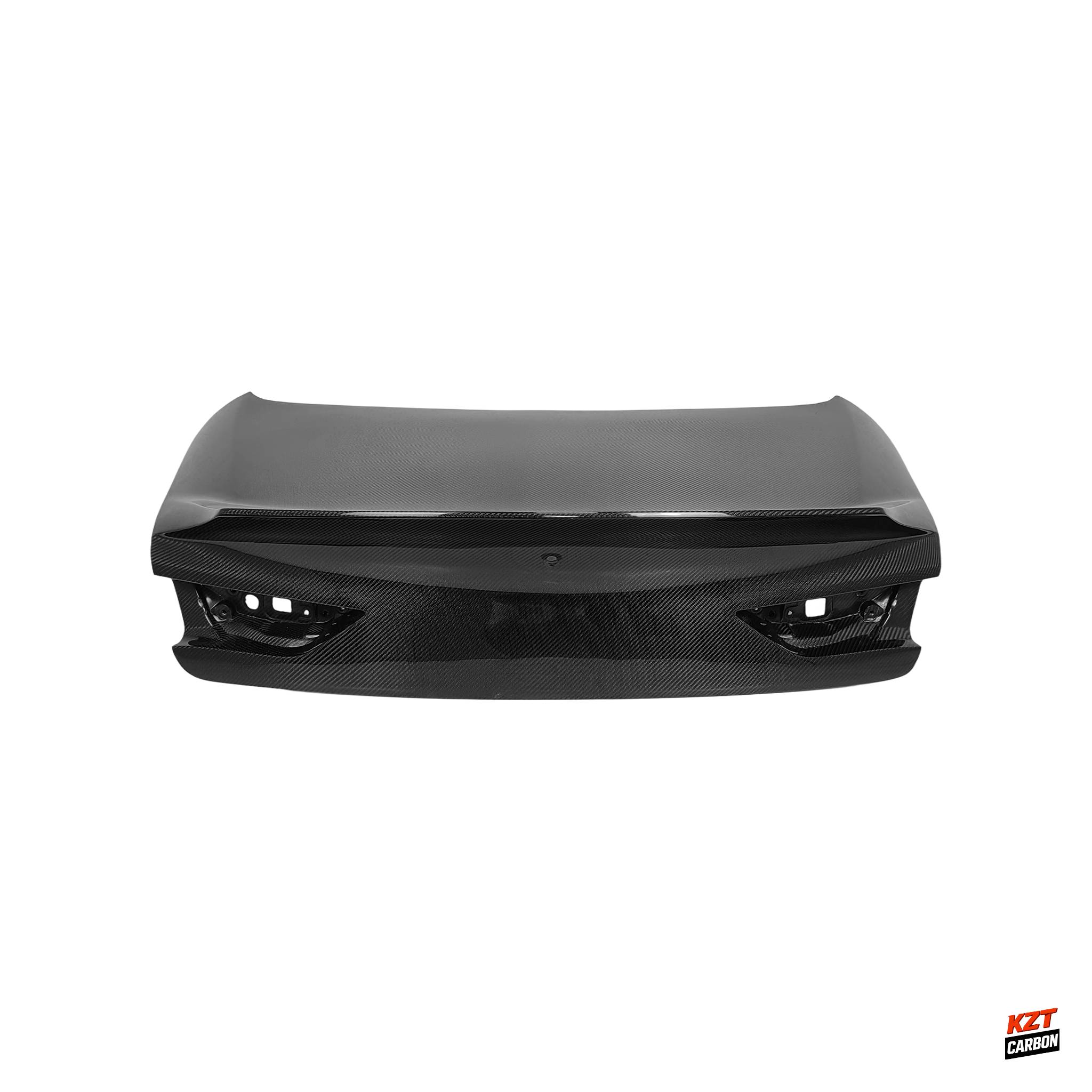 For Infiniti Q60 V37 17-22 Carbon XSJ Style Rear Bumper Ductail Trunk Boot Lid