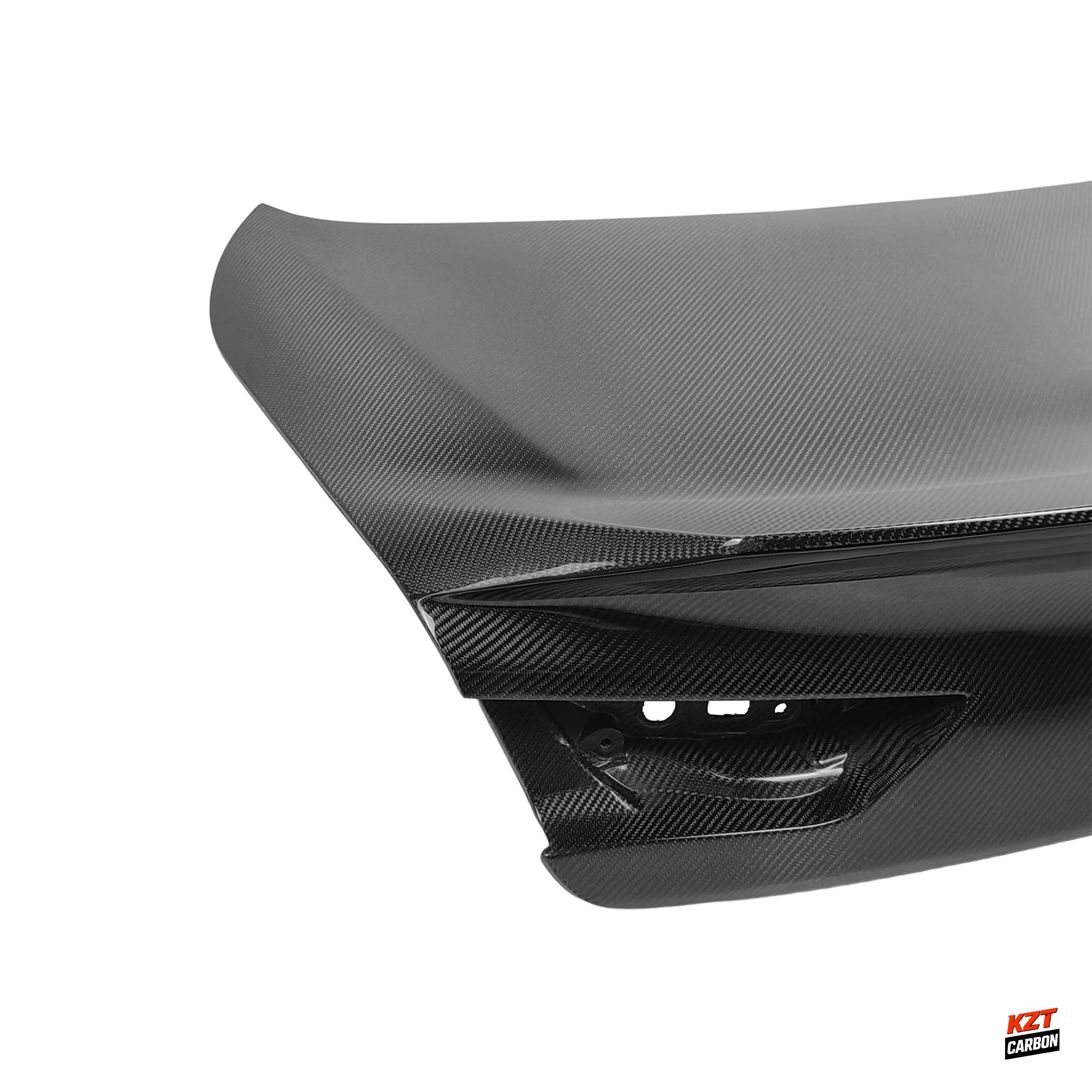 For Infiniti Q60 V37 17-22 Carbon XSJ Style Rear Bumper Ductail Trunk Boot Lid