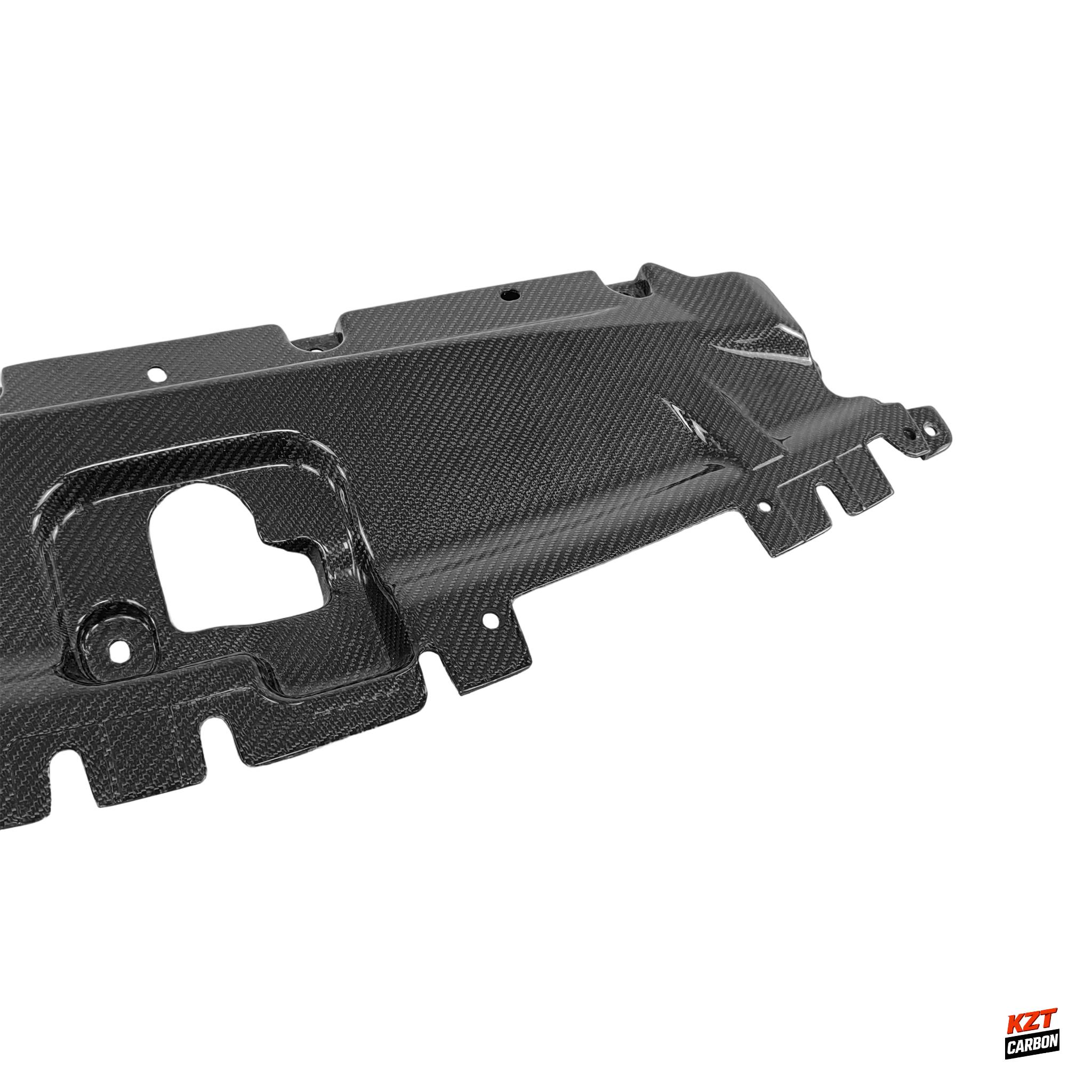 For Infiniti G35 G37 Sedan 07-13 KZ Carbon Fiber Engine Cooling Panel Cover