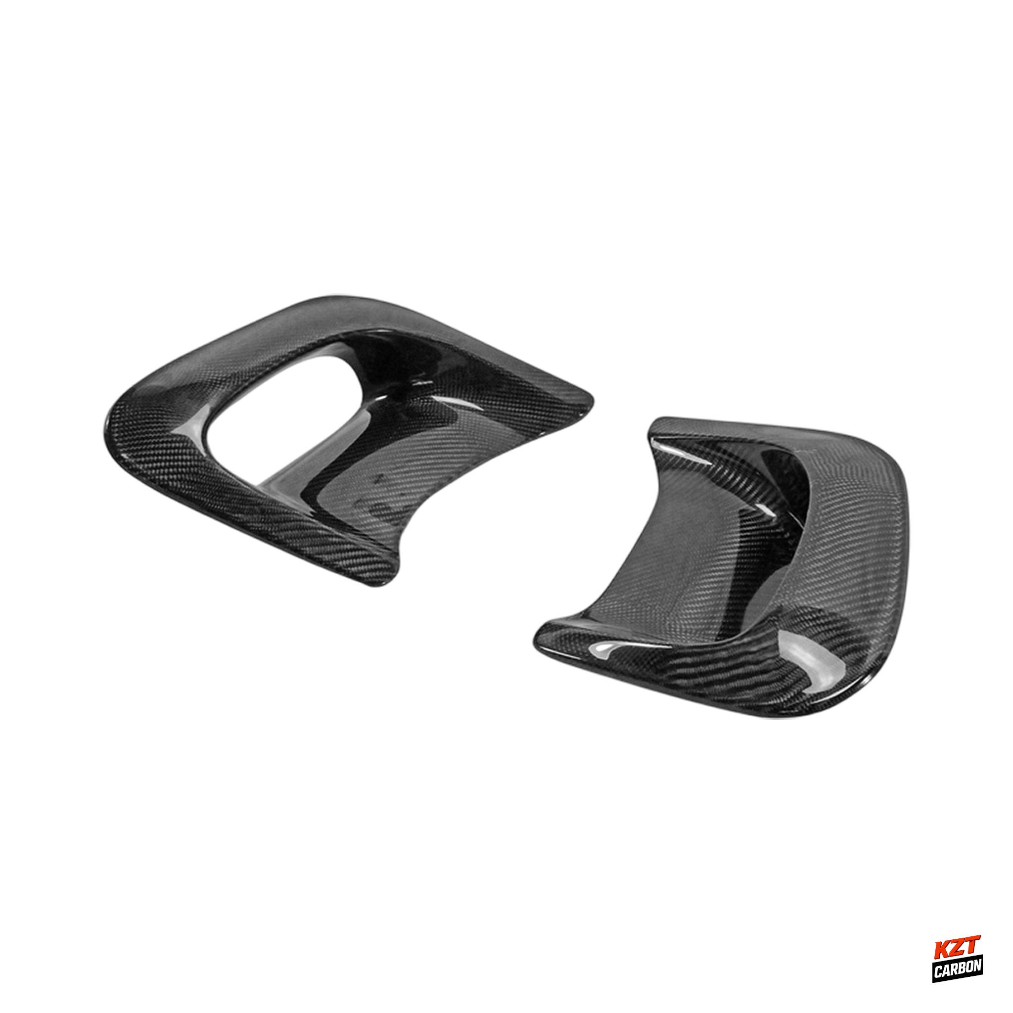 For Mazda RX-7 FD3S RE Style Carbon Fiber Front Fender Big Outlet Ducts Pair