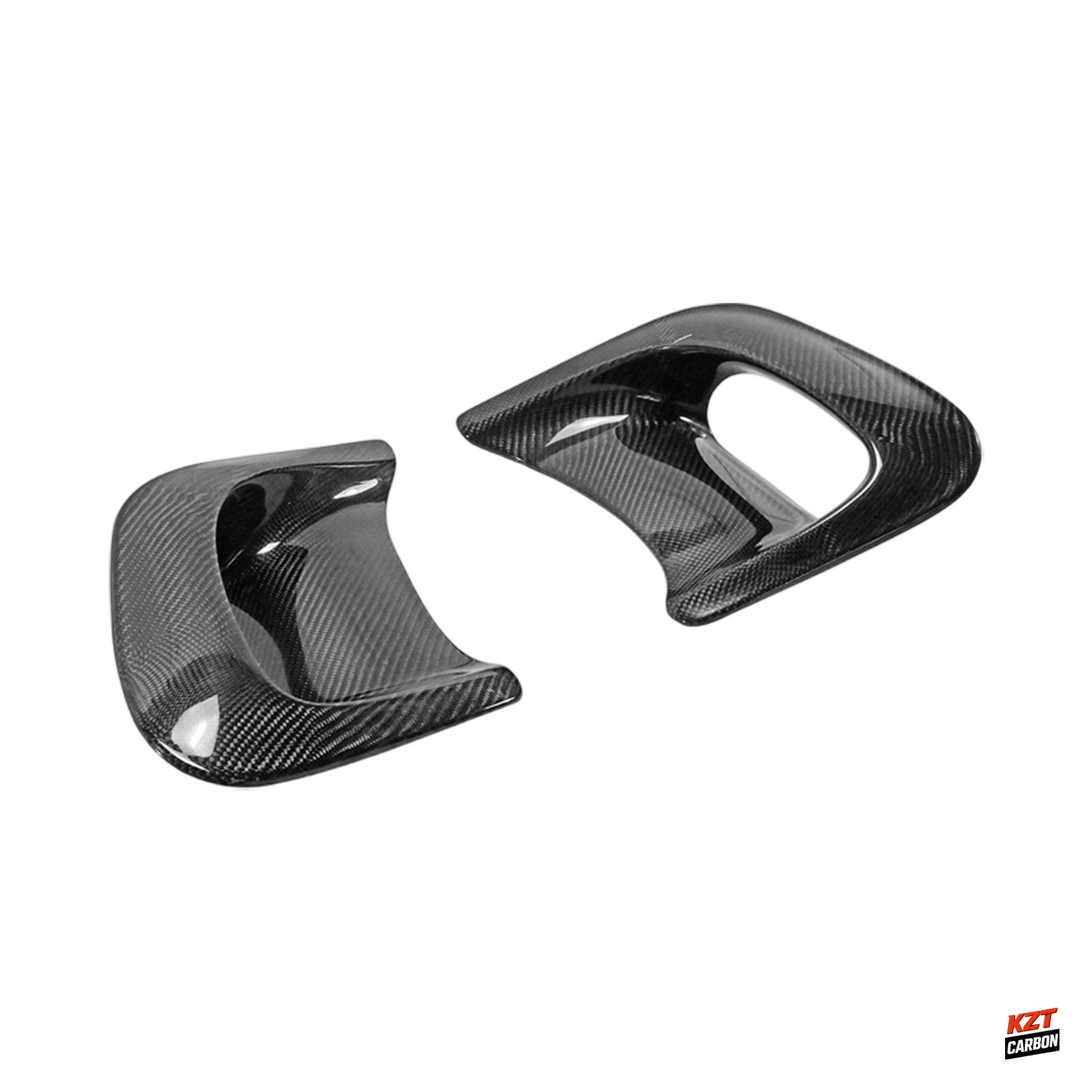 For Mazda RX-7 FD3S RE Style Carbon Fiber Front Fender Big Outlet Ducts Pair