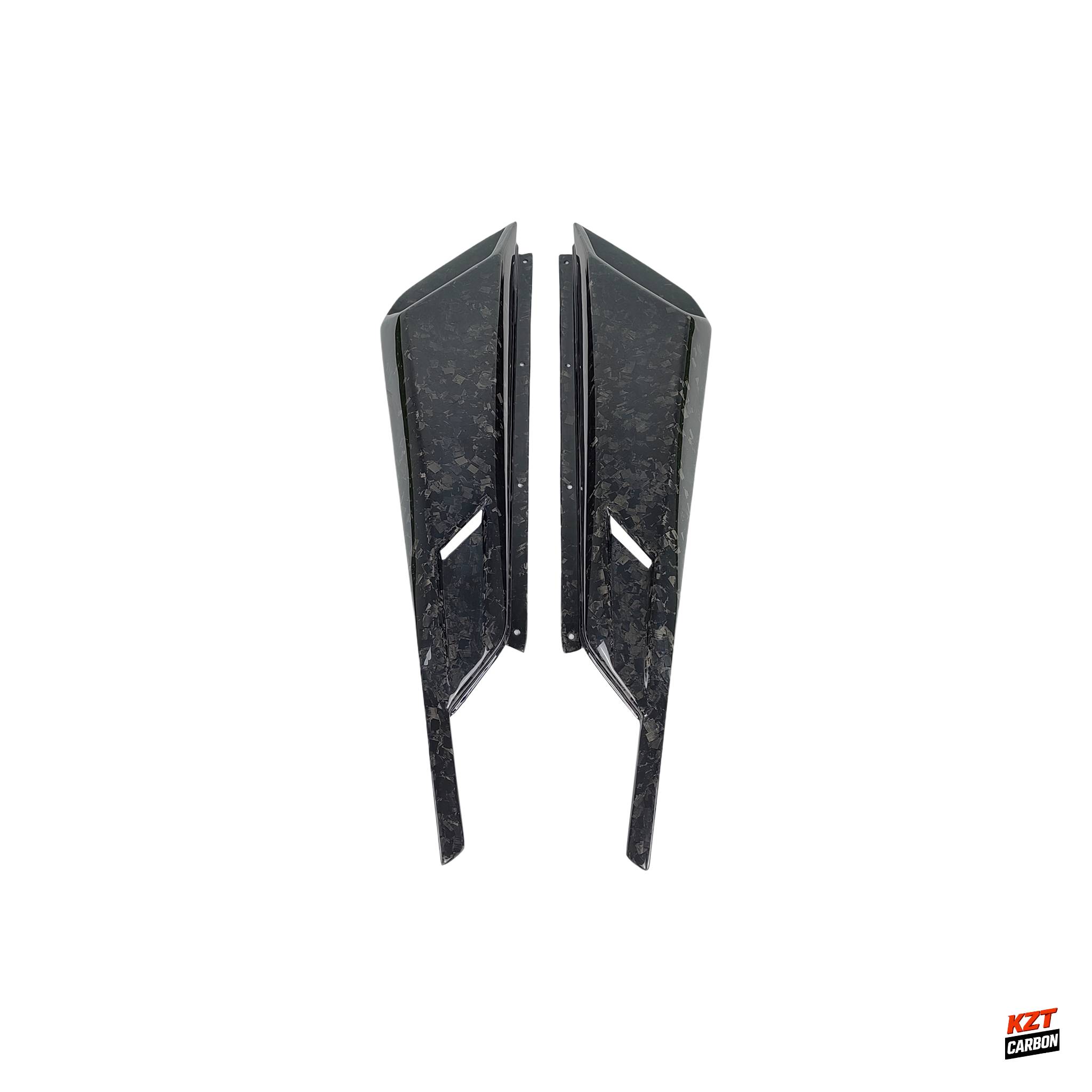 For Lamborghini Huracan LP610-4 Forged Carbon DM Style Rear Trunk Vents Cover