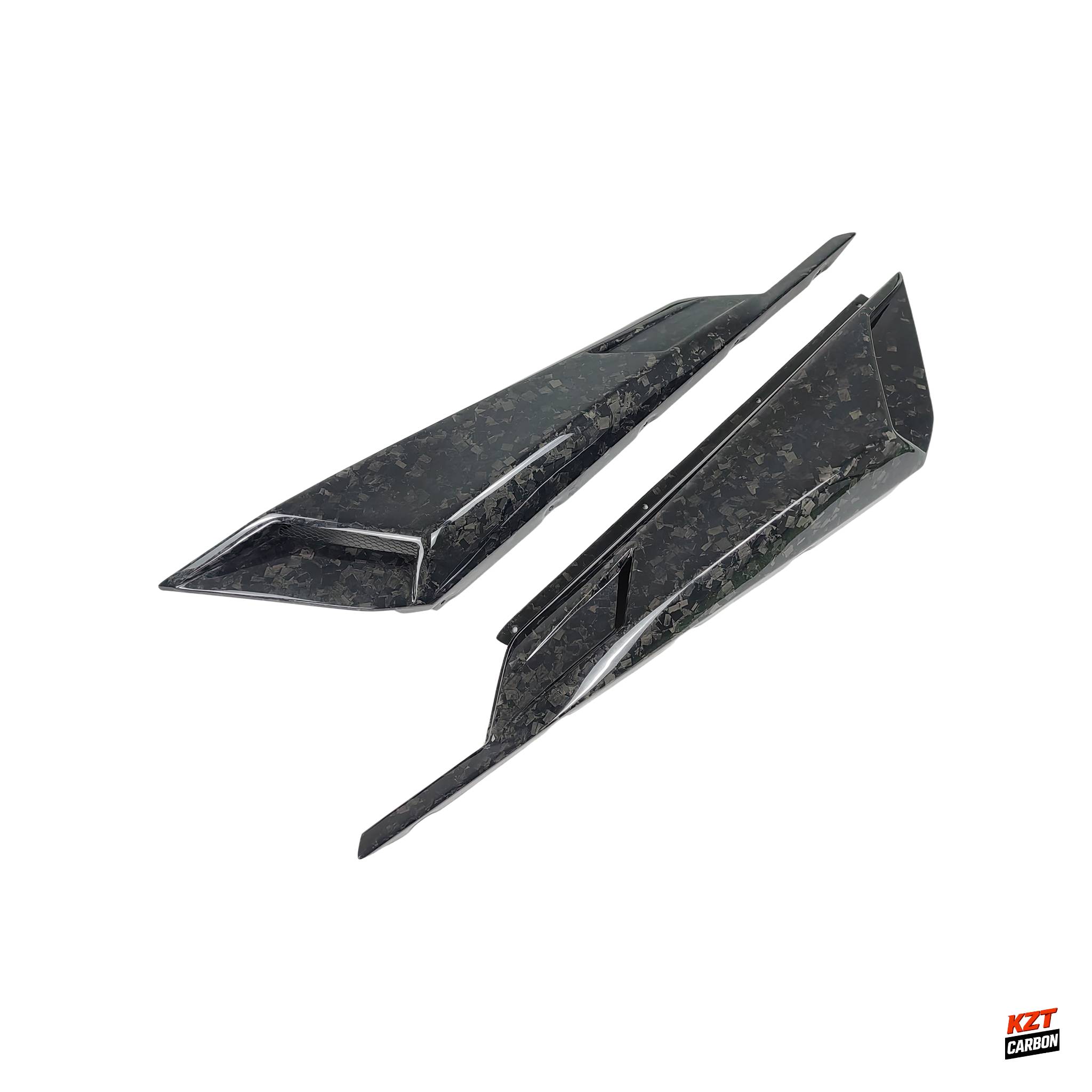 For Lamborghini Huracan LP610-4 Forged Carbon DM Style Rear Trunk Vents Cover