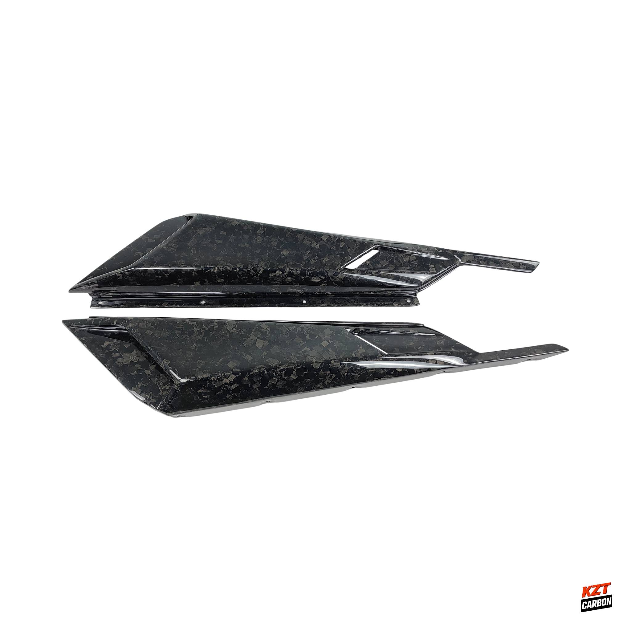 For Lamborghini Huracan LP610-4 Forged Carbon DM Style Rear Trunk Vents Cover