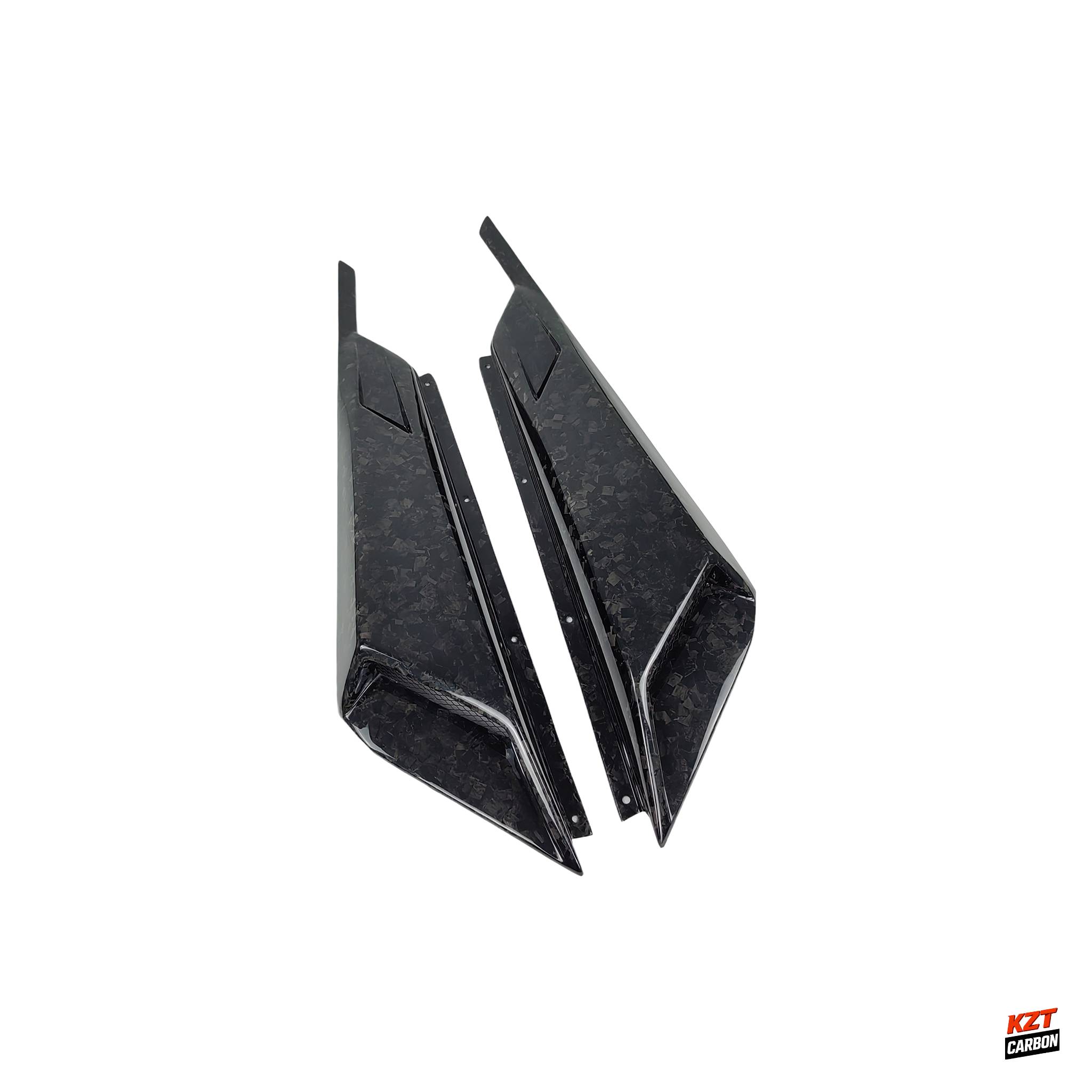 For Lamborghini Huracan LP610-4 Forged Carbon DM Style Rear Trunk Vents Cover