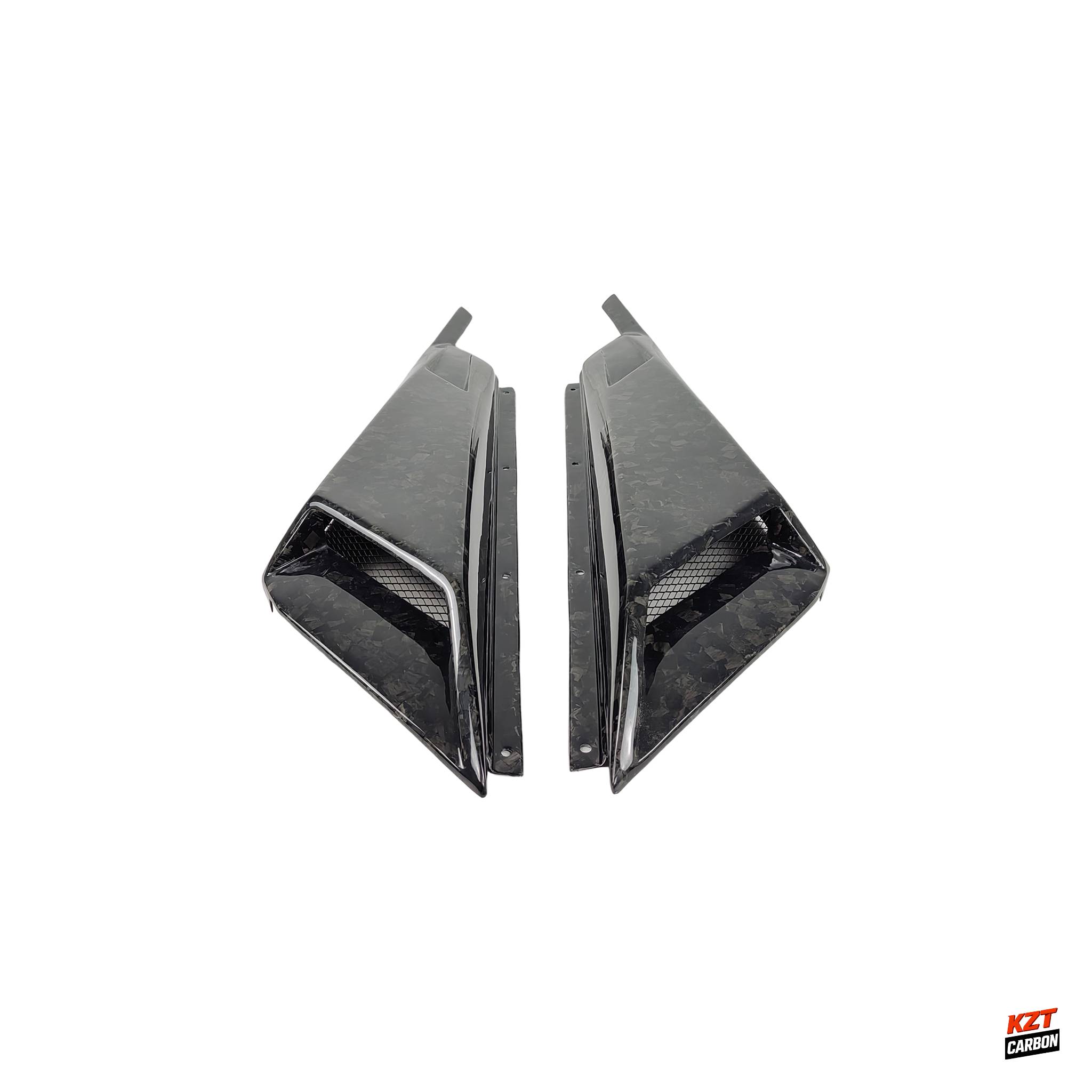 For Lamborghini Huracan LP610-4 Forged Carbon DM Style Rear Trunk Vents Cover