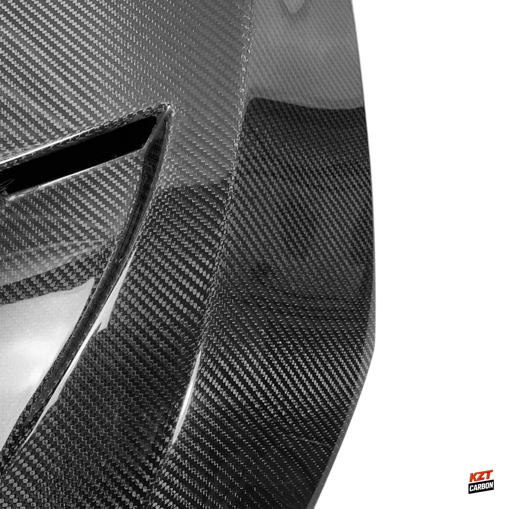 For Honda Civic Type R FK8 Hatchback 17-21 Carbon VS Style Front Vented Hood