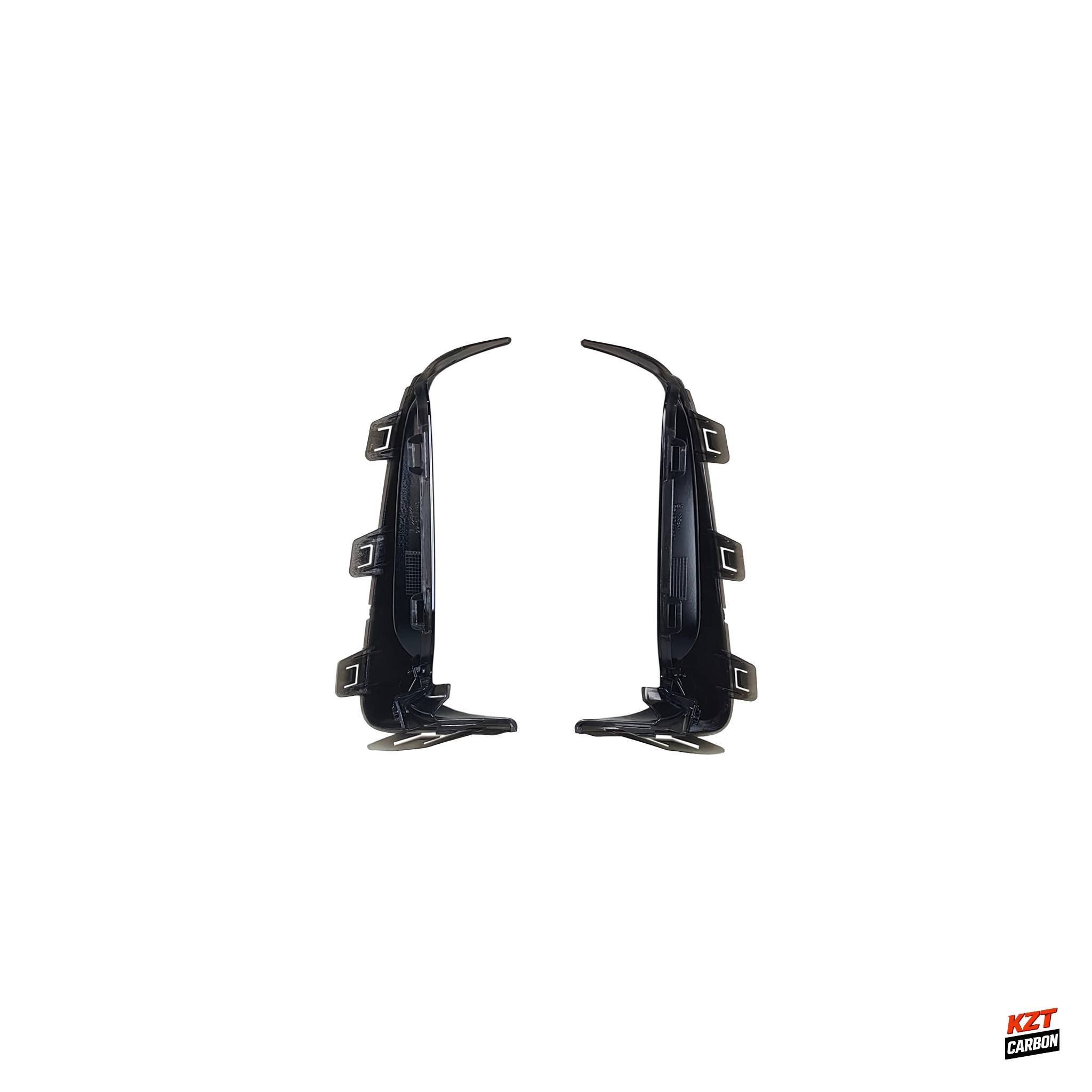 For Honda Civic Type R FL5 2023-24 ABS Front Bumper Fog Light Cover Pair