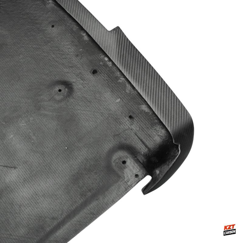 For Nissan R35 GTR 12-16 OEM Style Matte Carbon Rear Under Bottom Diffuser Lip