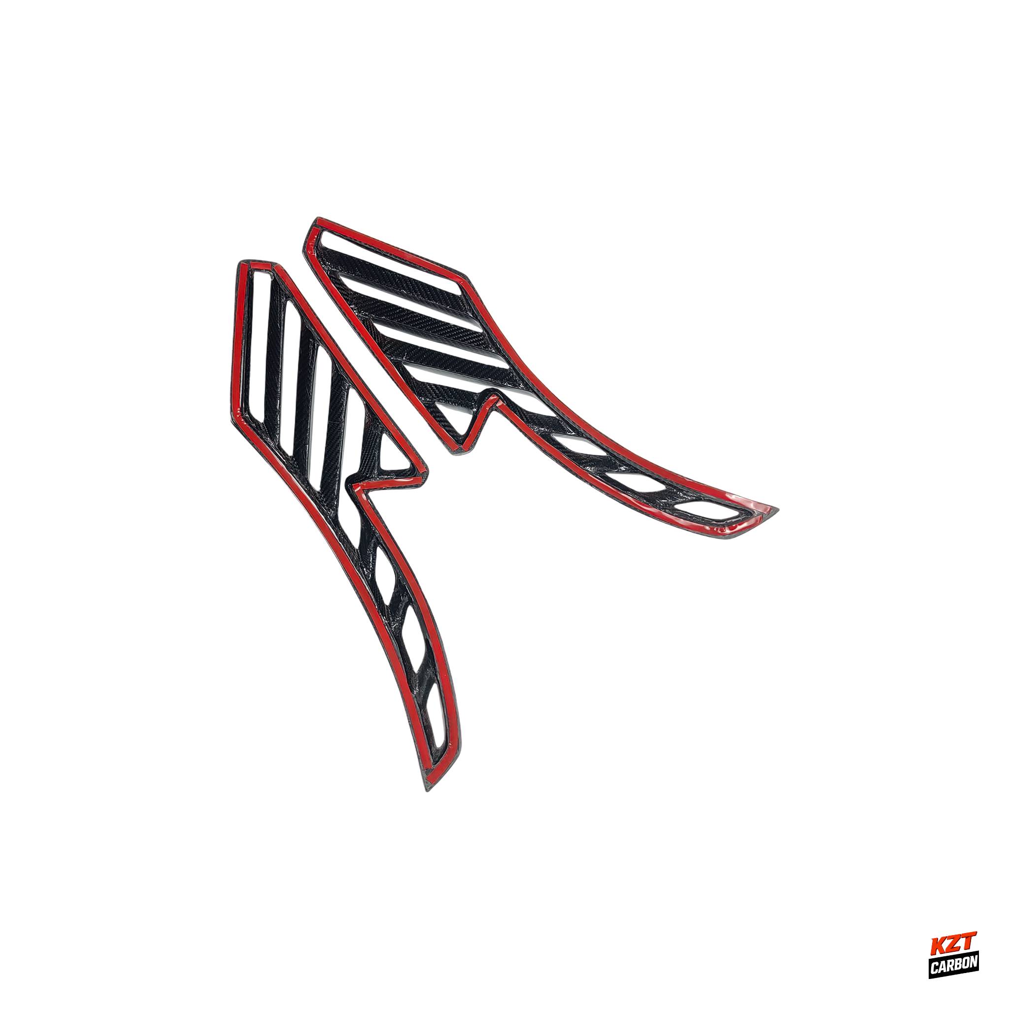 For BMW E92 Real M3 07-13 Dry Carbon WD Style Front Side Fender Vents Cover