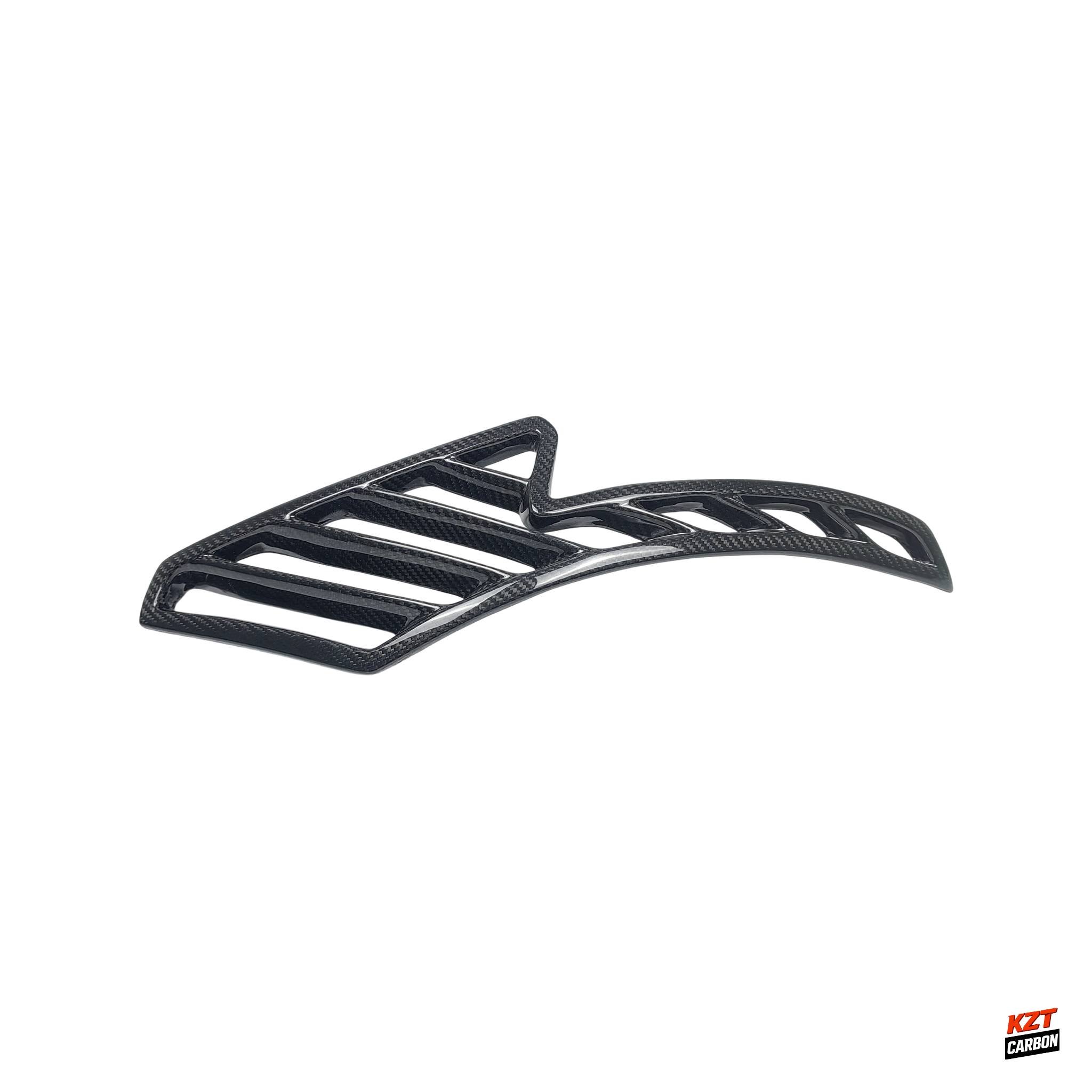 For BMW E92 Real M3 07-13 Dry Carbon WD Style Front Side Fender Vents Cover