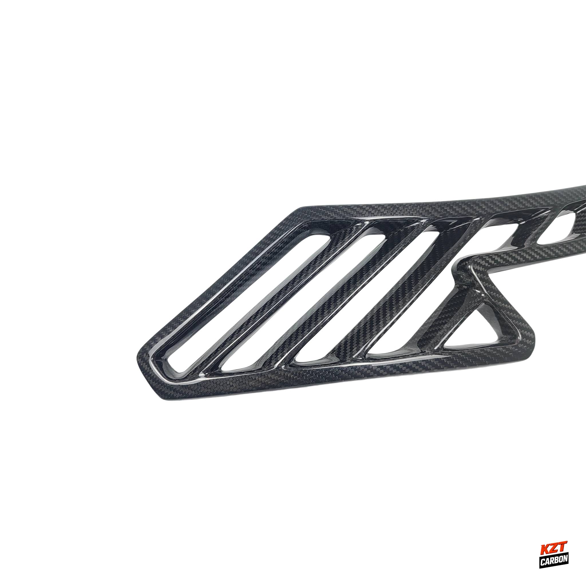 For BMW E92 Real M3 07-13 Dry Carbon WD Style Front Side Fender Vents Cover