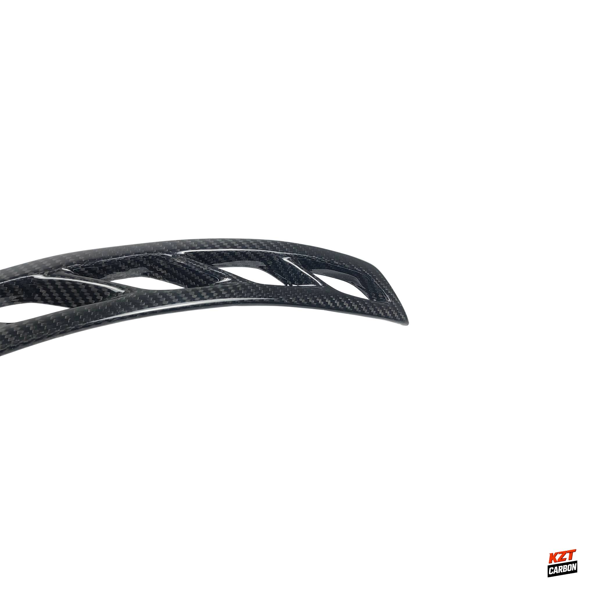 For BMW E92 Real M3 07-13 Dry Carbon WD Style Front Side Fender Vents Cover