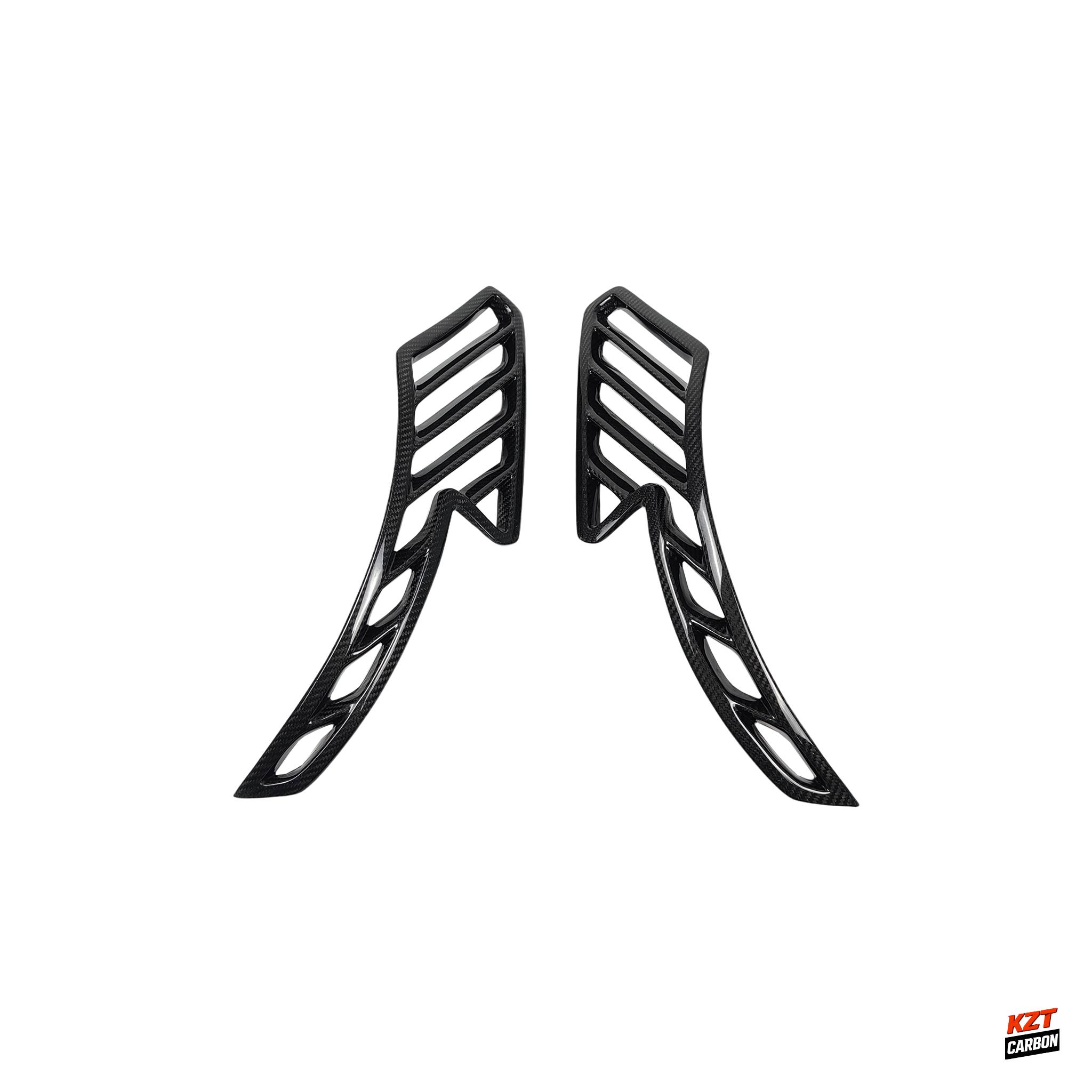 For BMW E92 Real M3 07-13 Dry Carbon WD Style Front Side Fender Vents Cover