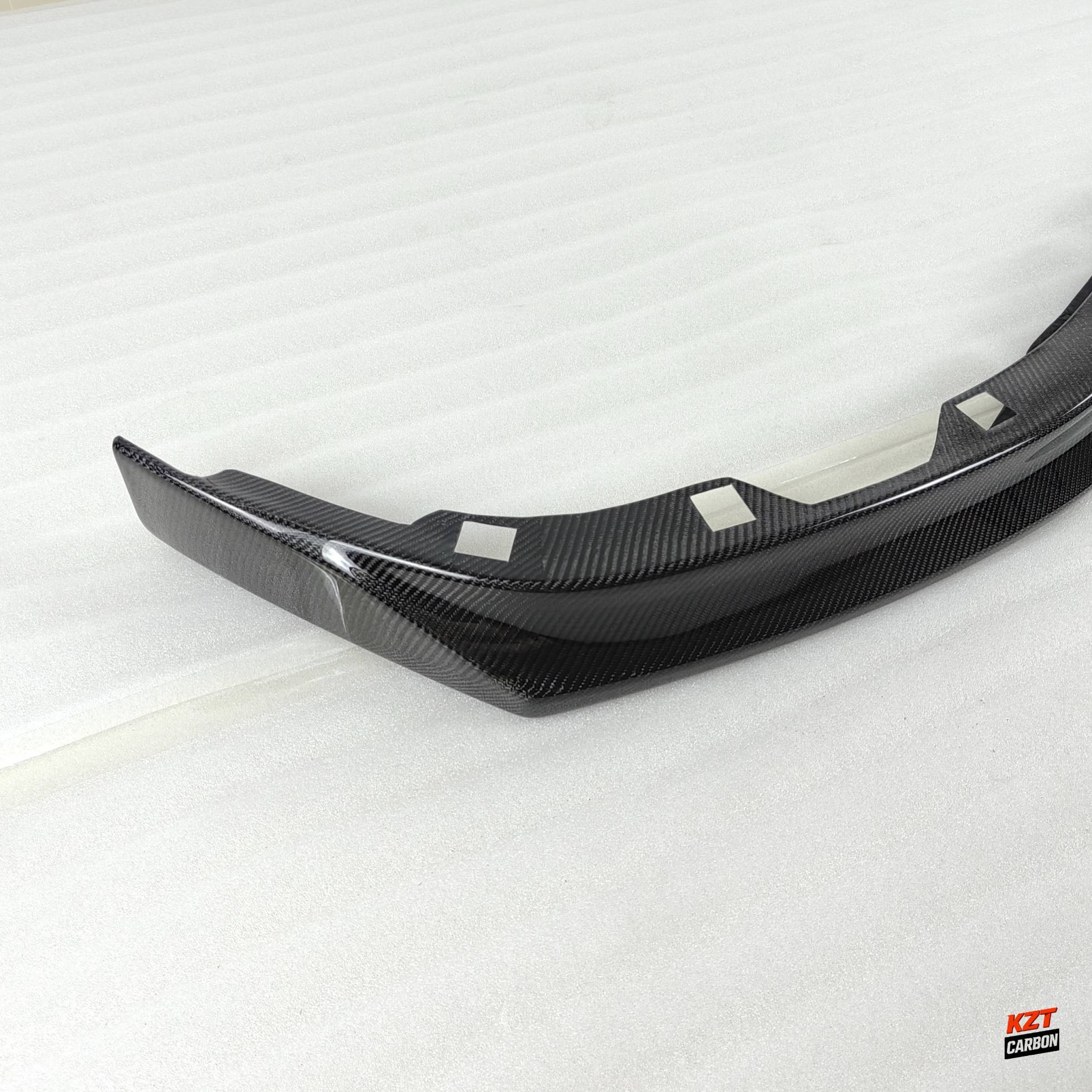 For Nissan R35 08-12 Only GTR ZL Style Carbon Fiber Front Bumper Bottom Lip