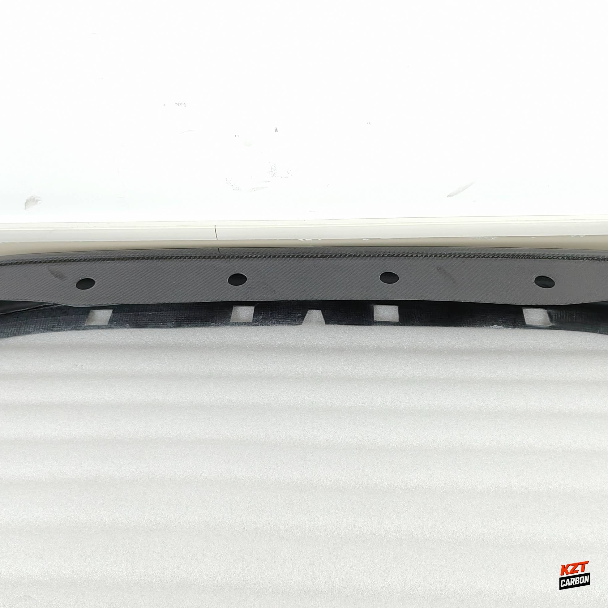 For Nissan R35 08-12 Only GTR ZL Style Carbon Fiber Front Bumper Bottom Lip
