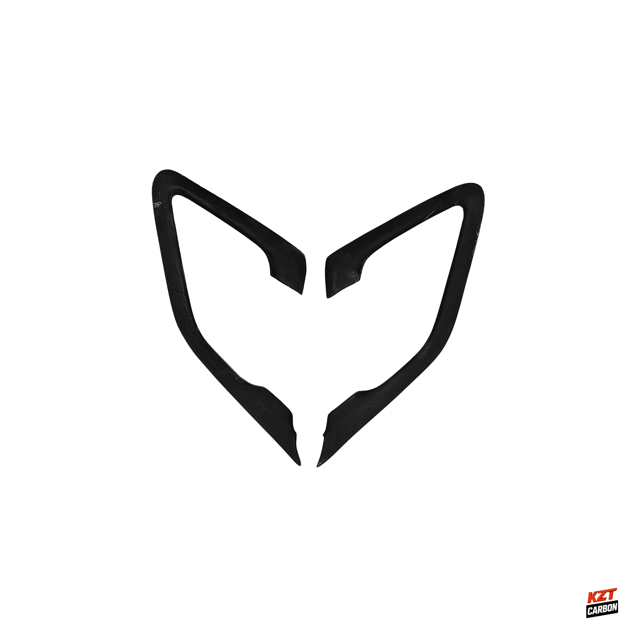For Nissan GTR R35 (08-23) KZ Style Carbon Fiber Inner Door Pull Handle Surround
