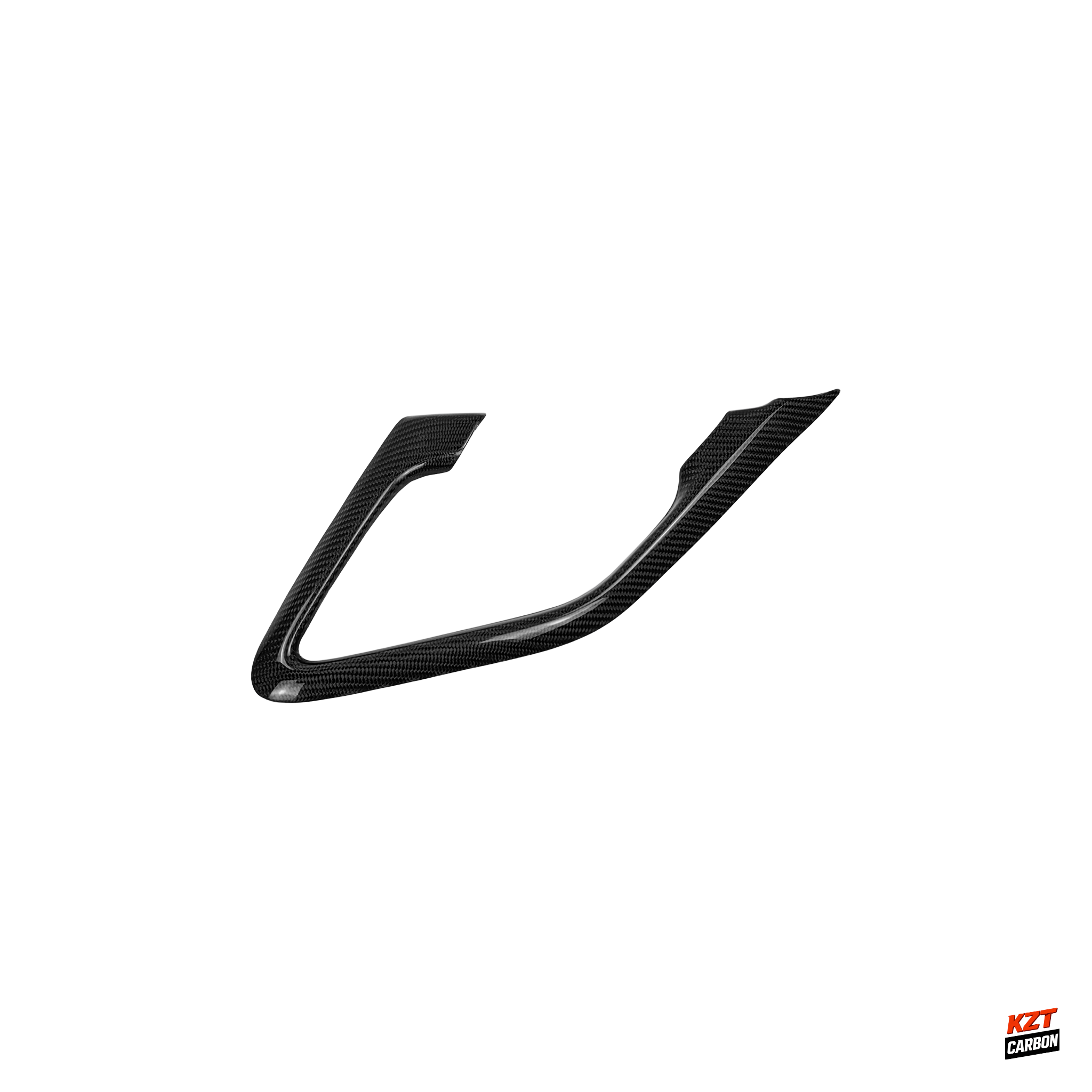 For Nissan GTR R35 (08-23) KZ Style Carbon Fiber Inner Door Pull Handle Surround