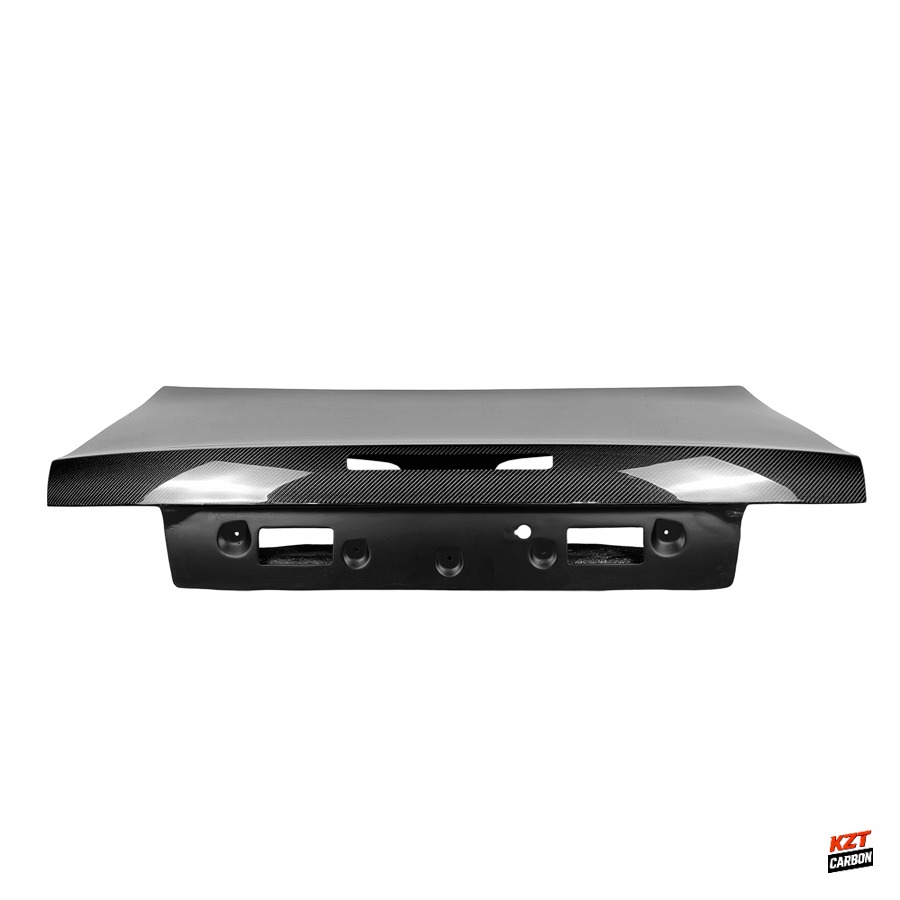 For Nissan Silvia S14 S14A 200SX 93-98 Carbon Rear Trunk with Brake Light Hole