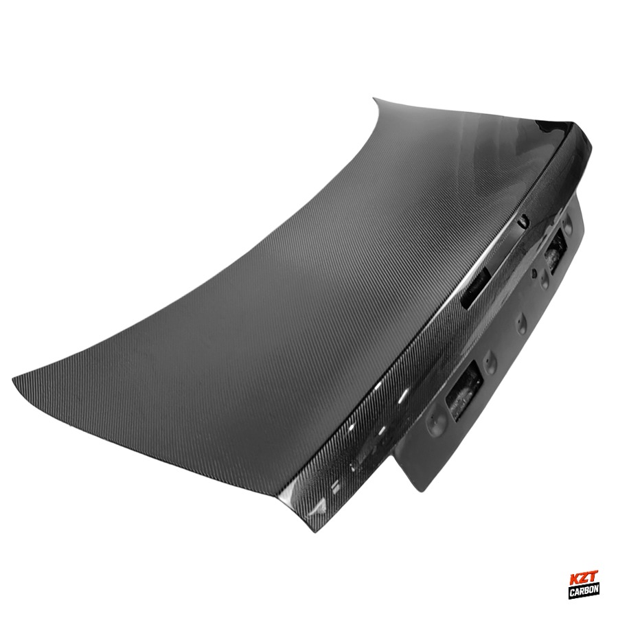 For Nissan Silvia S14 S14A 200SX 93-98 Carbon Rear Trunk with Brake Light Hole