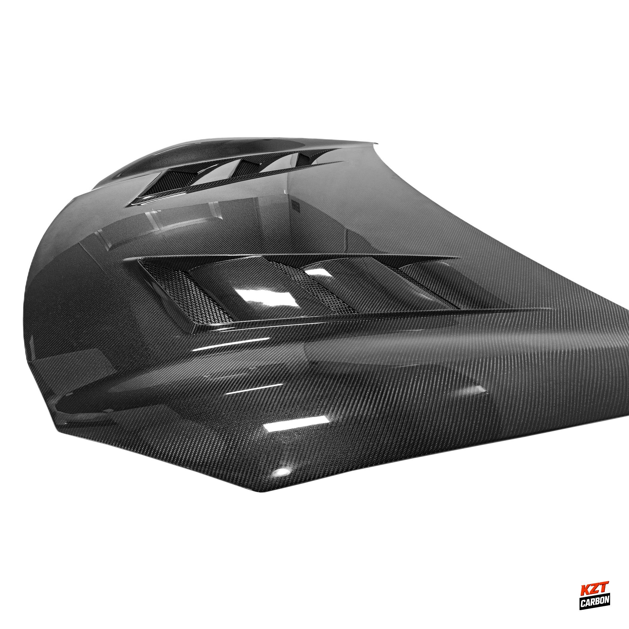 For Subaru BRZ ZD8 ZN8 GR86 2022-24 AM Style Carbon Fiber Front Vented Hood