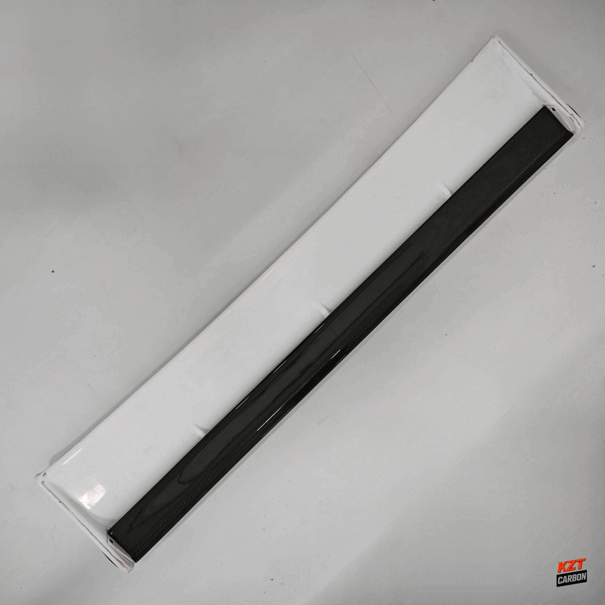 For Nissan Skyline R34 GTR OEM Spoiler with JUN High Spoiler Leg Partial Carbon Fiber (blade+caps)