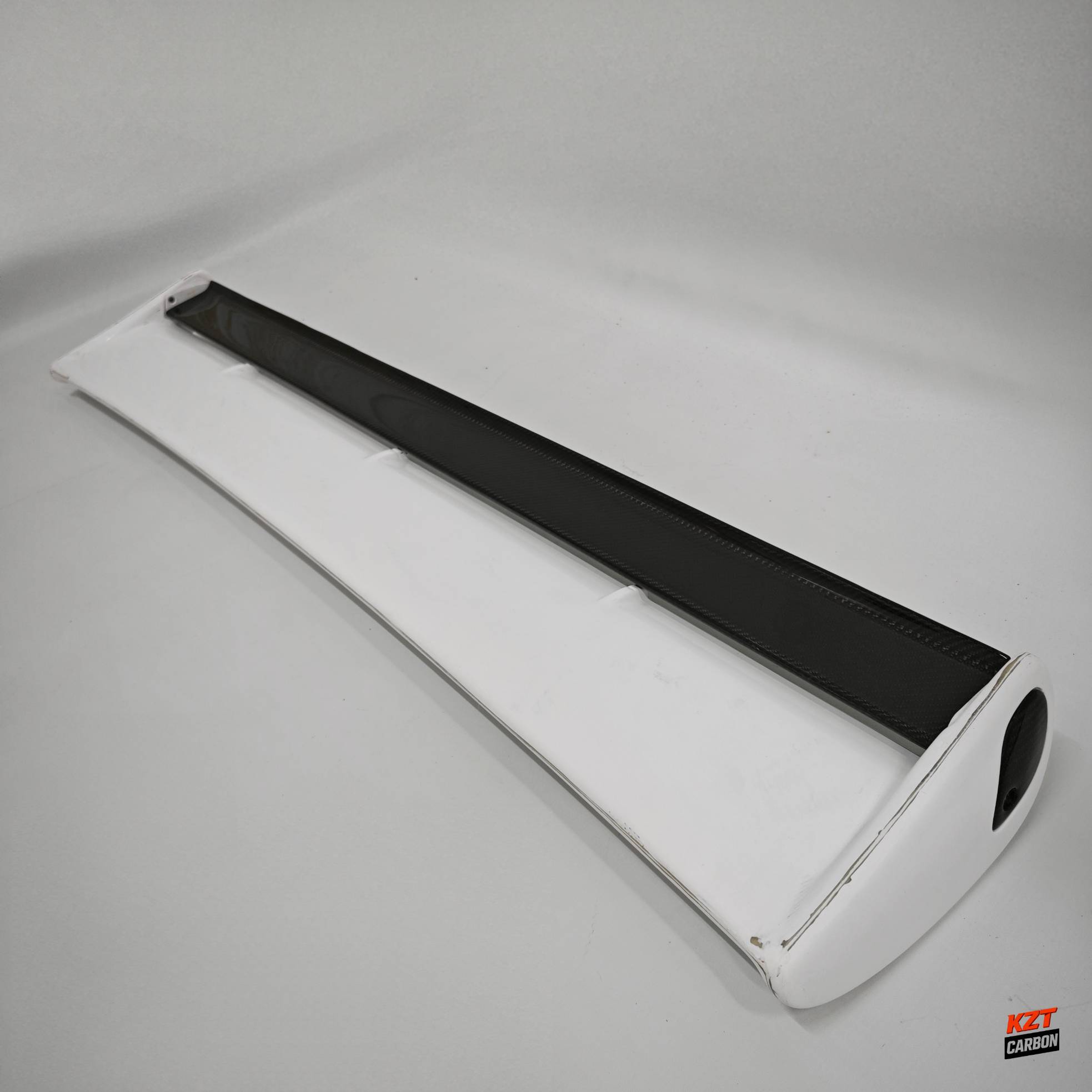 For Nissan Skyline R34 GTR OEM Spoiler with JUN High Spoiler Leg Partial Carbon Fiber (blade+caps)