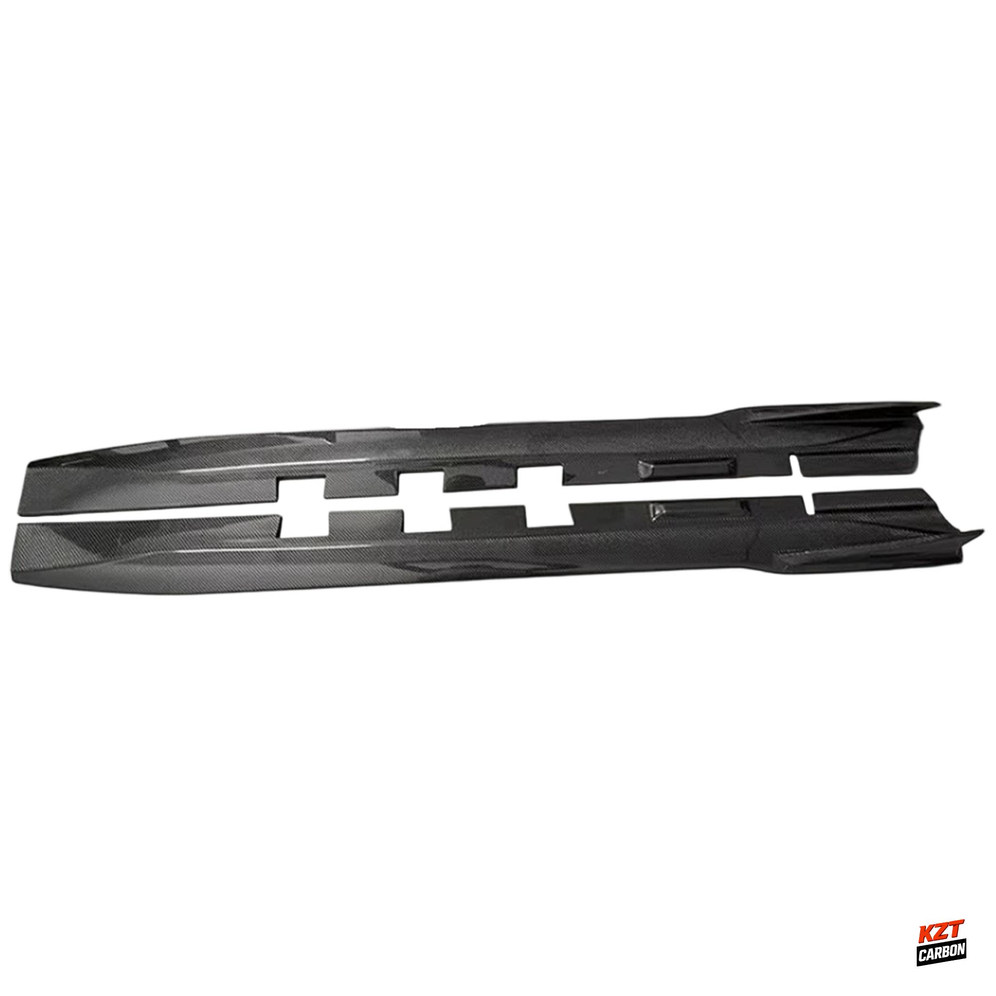 For Toyota GR86 ZN8 BRZ ZD8 21-24 2Dr Carbon AD Side Skirts Extensions Pair