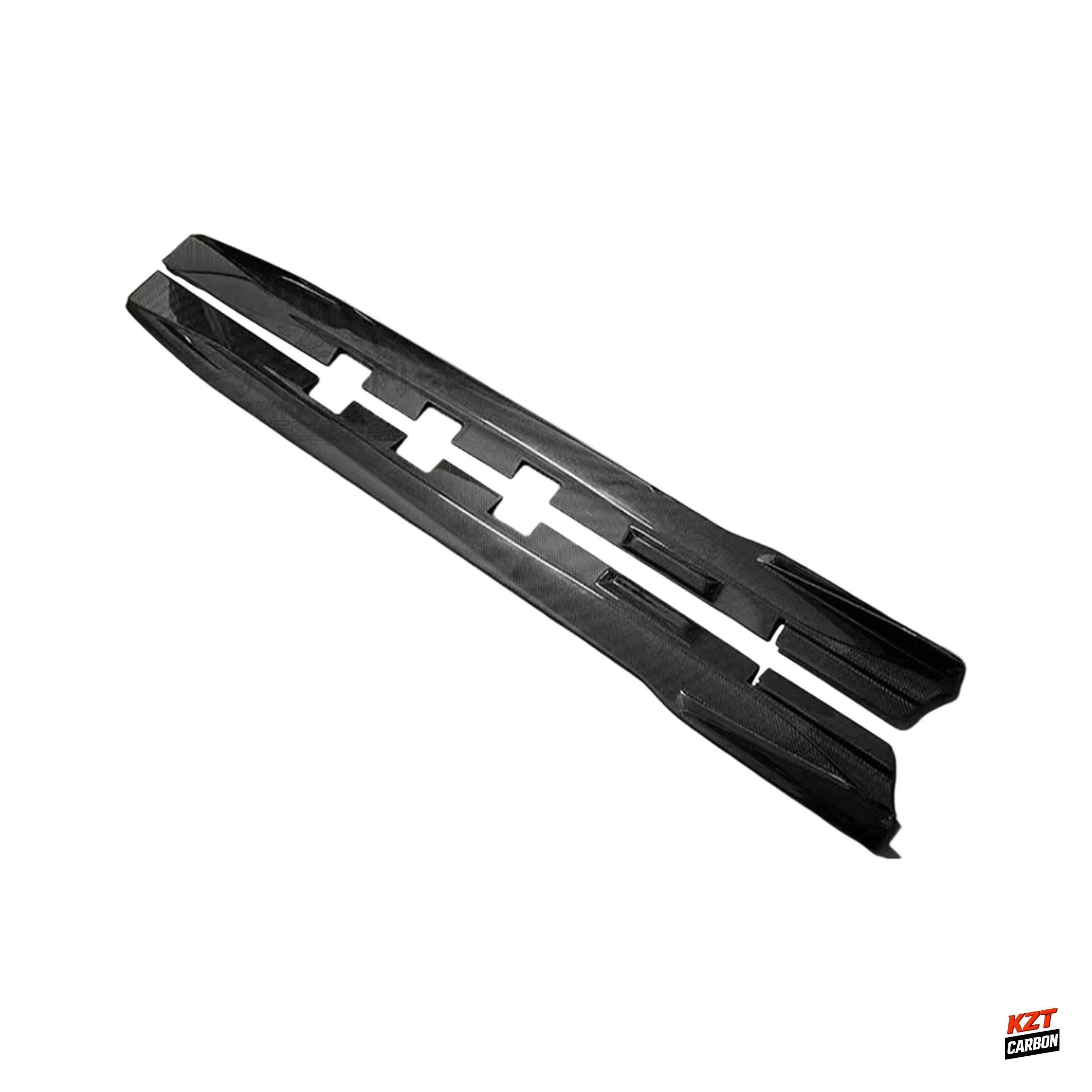 For Toyota GR86 ZN8 BRZ ZD8 21-24 2Dr Carbon AD Side Skirts Extensions Pair
