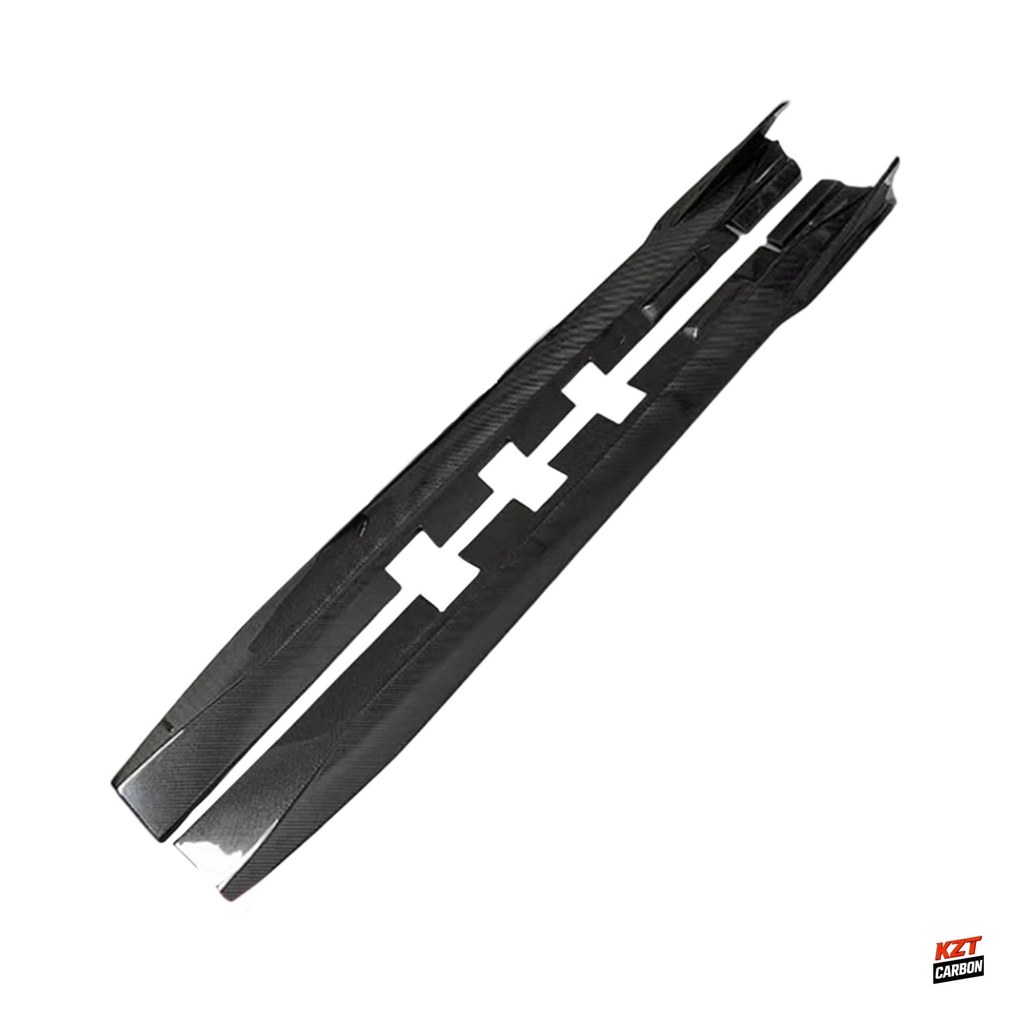 For Toyota GR86 ZN8 BRZ ZD8 21-24 2Dr Carbon AD Side Skirts Extensions Pair