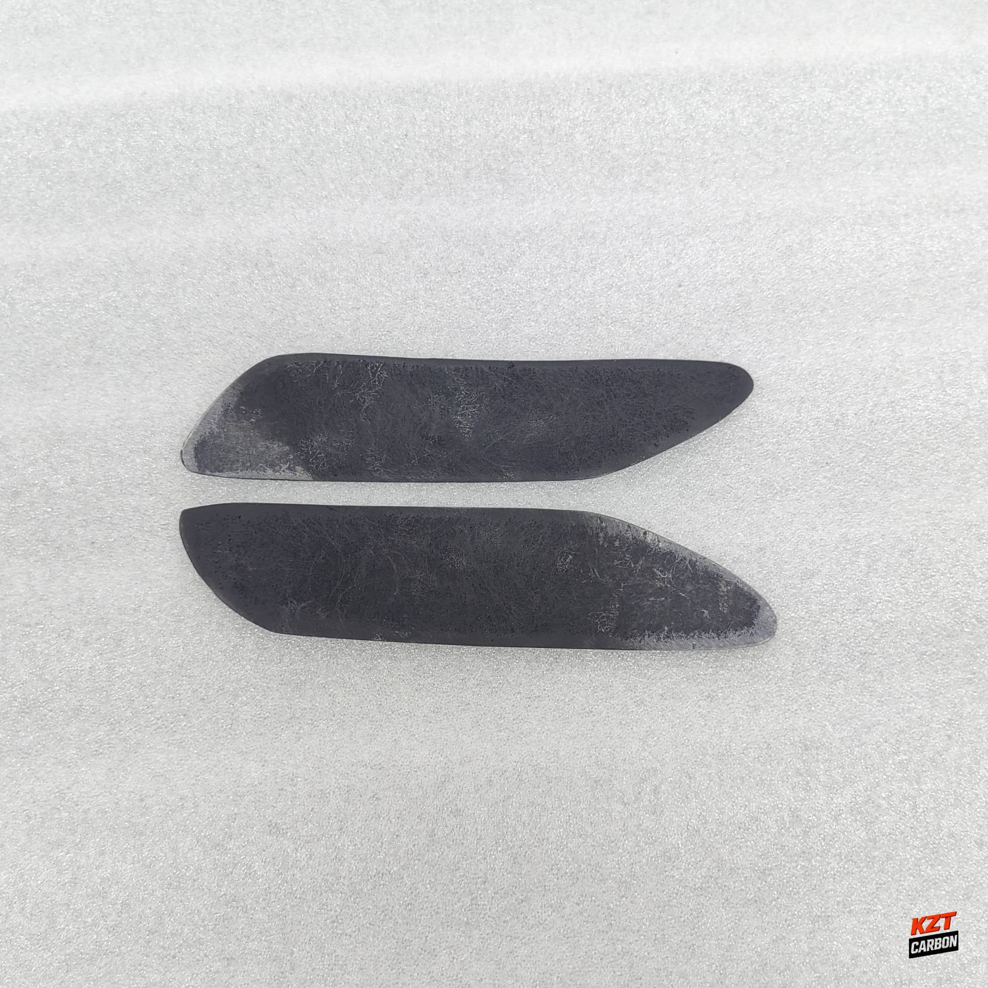 For Mazda RX-7 FD RX7 FD3S Mazdaspeed Fiberglass Rear Spoiler End Caps Add On