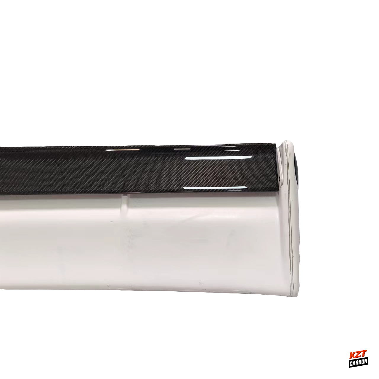 For Nissan Skyline R34 GTR GTT OE Style Trunk Spoiler Carbon In Blade & High Leg Partial Carbon Fiber (blade+caps+legs)