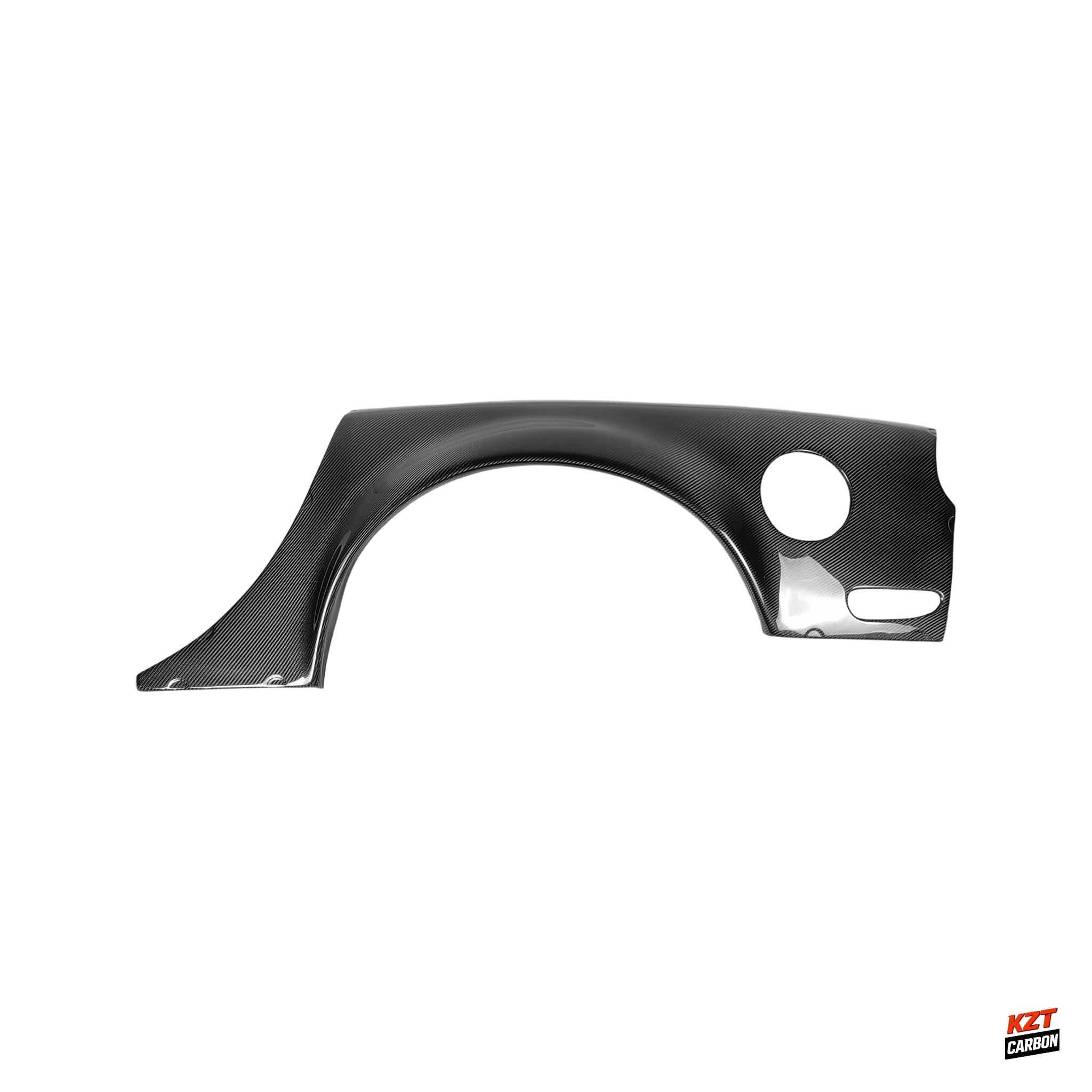 For Mazda RX7 FD3S FD FK Style Carbon Fiber +30MM Wide Rear Fenders Replacement
