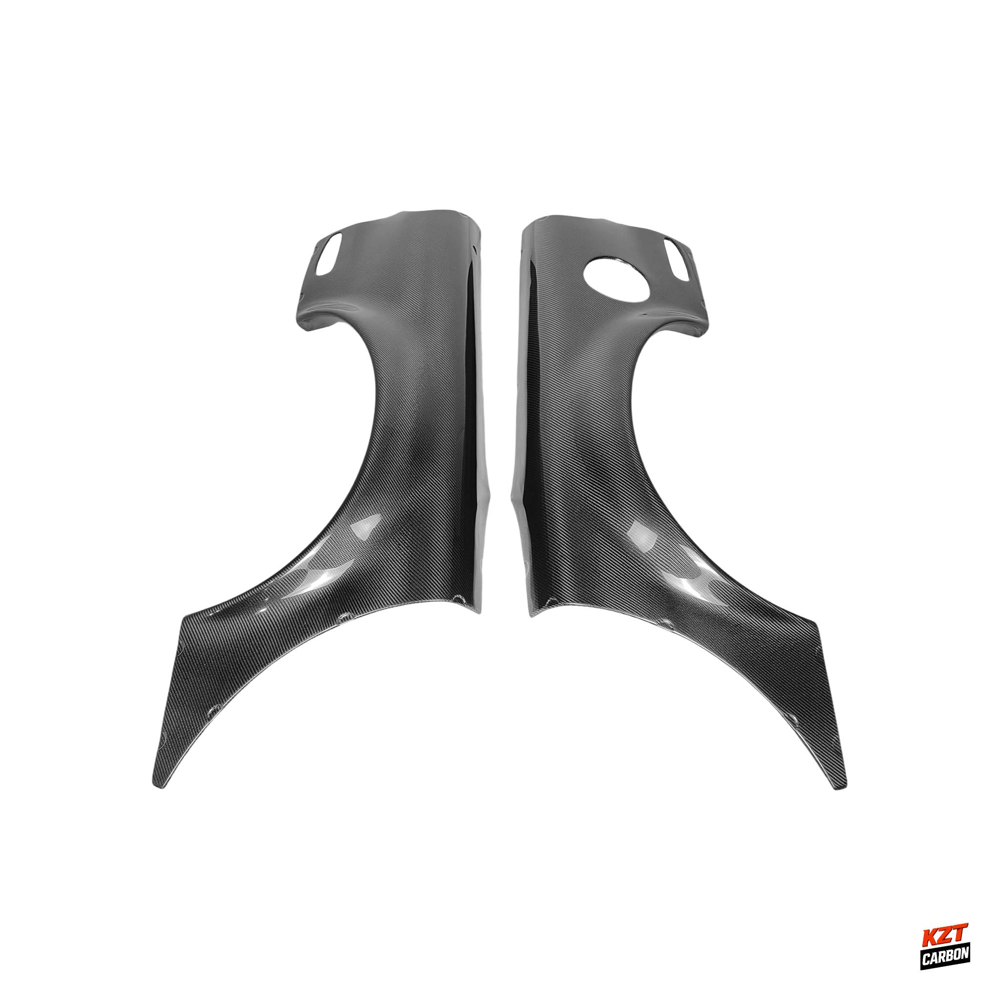For Mazda RX7 FD3S FD FK Style Carbon Fiber +30MM Wide Rear Fenders Replacement