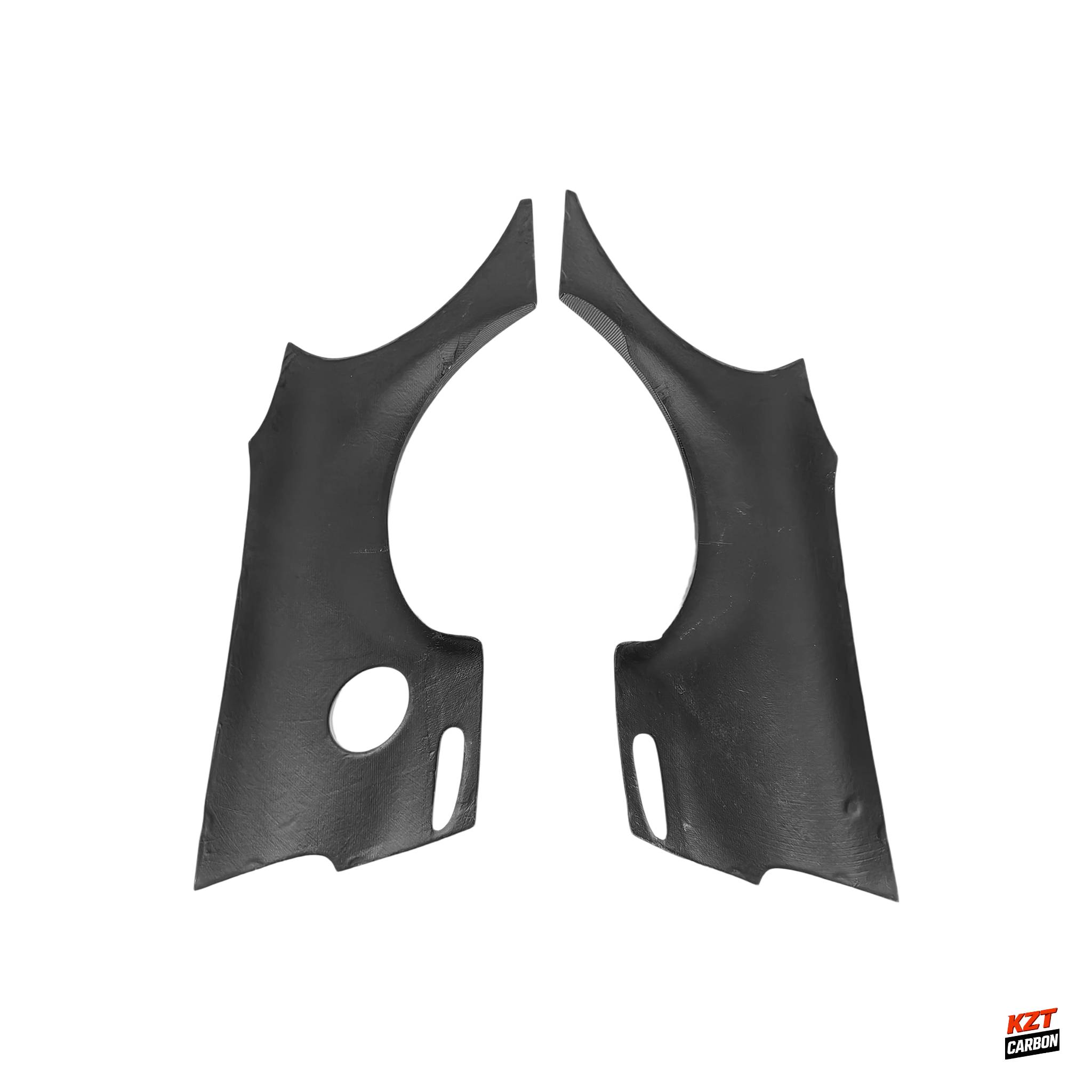 For Mazda RX7 FD3S FD FK Style Carbon Fiber +30MM Wide Rear Fenders Replacement