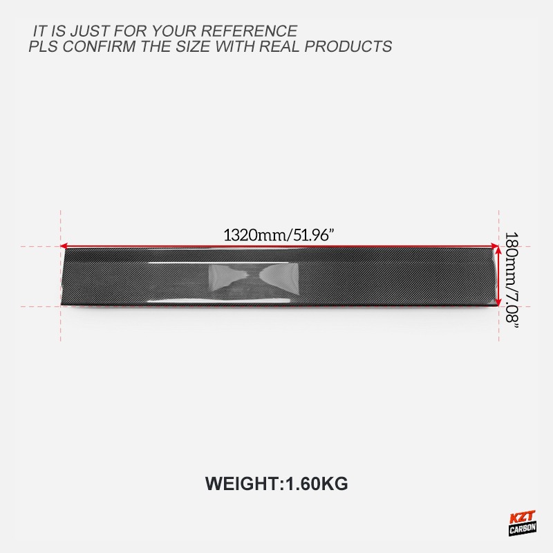 For Nissan Skyline R34 GTR BNR34 SP Type Rear spoiler blade Carbon Fiber