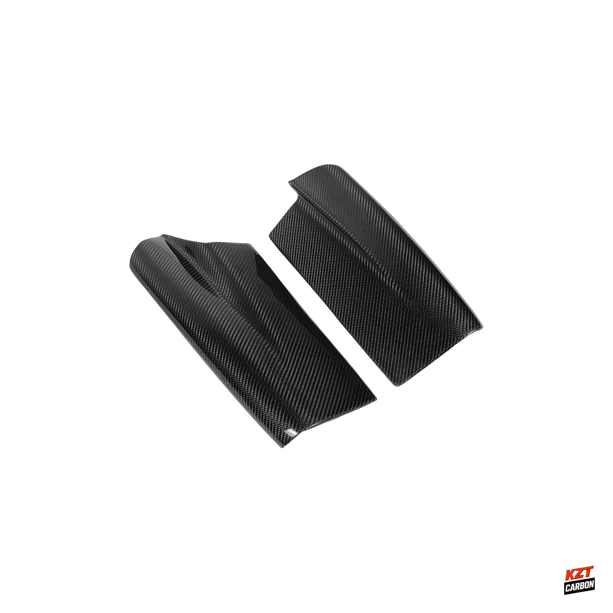 For Mazda RX7 FD3S FD RE Style Carbon Fiber Rear Diffuser Side Add On Appron