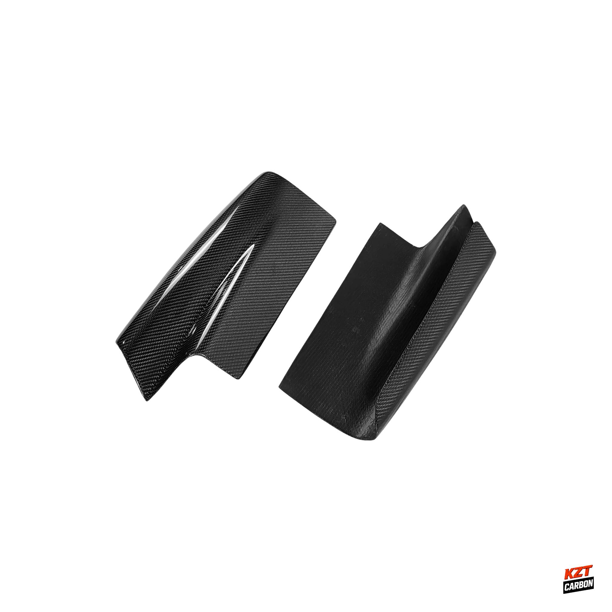 For Mazda RX7 FD3S FD RE Style Carbon Fiber Rear Diffuser Side Add On Appron