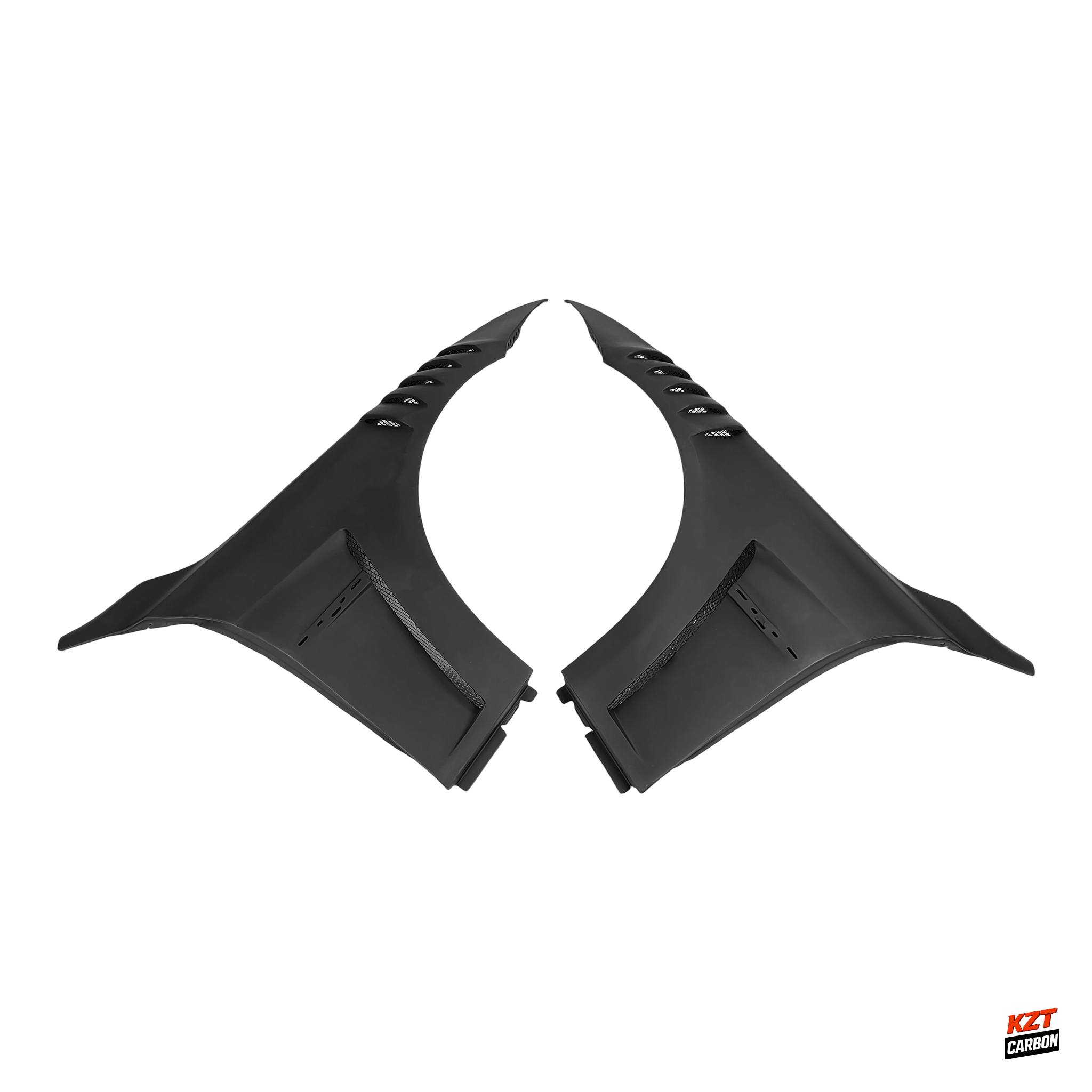 For BMW M3 F80 4D Sedan Saloon 2014-18 KZ Style Vented Fiberglass Front Fender