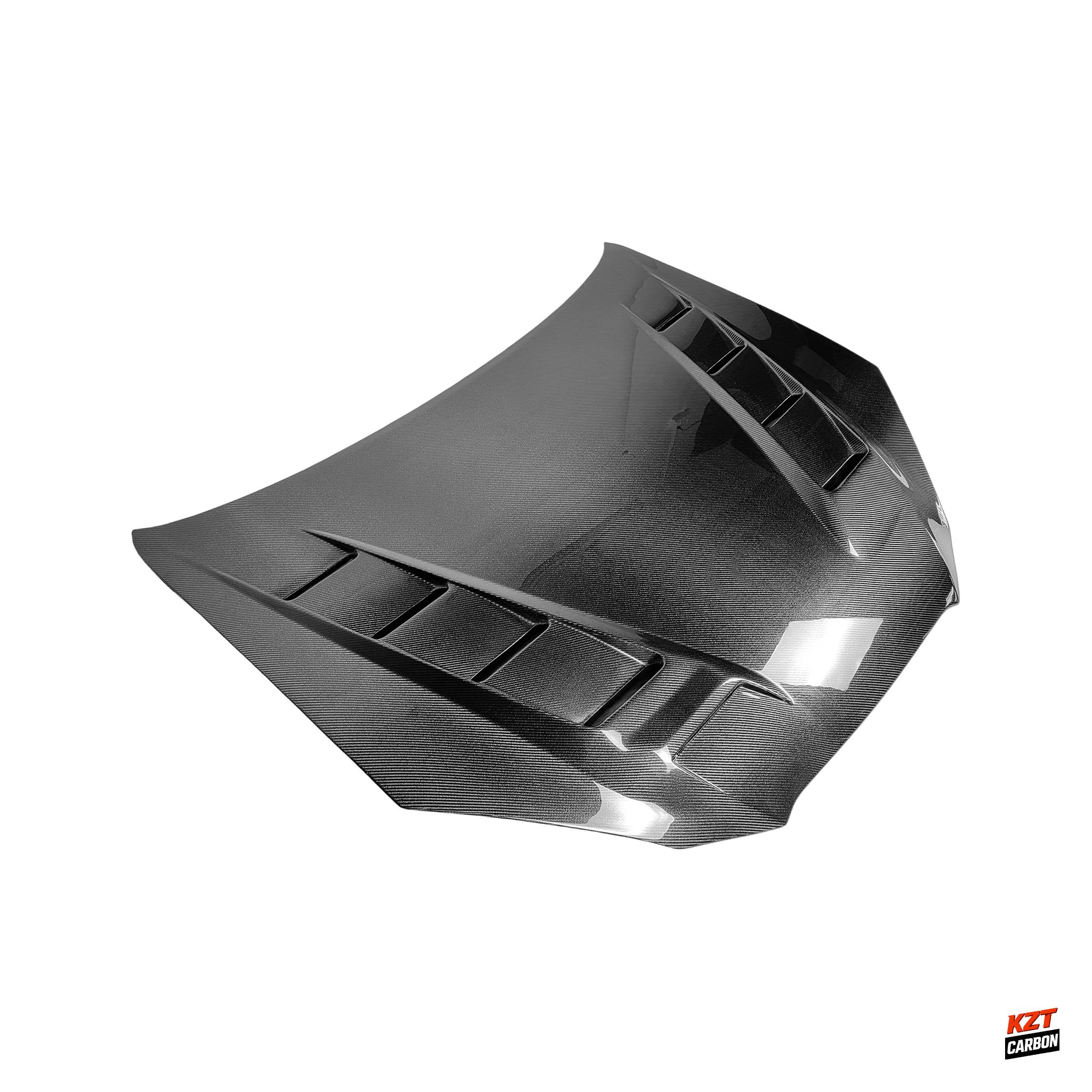 For Hyundai Genesis Coupe 08-11 Only H1-Style Carbon Fiber Front Hood Bonnet
