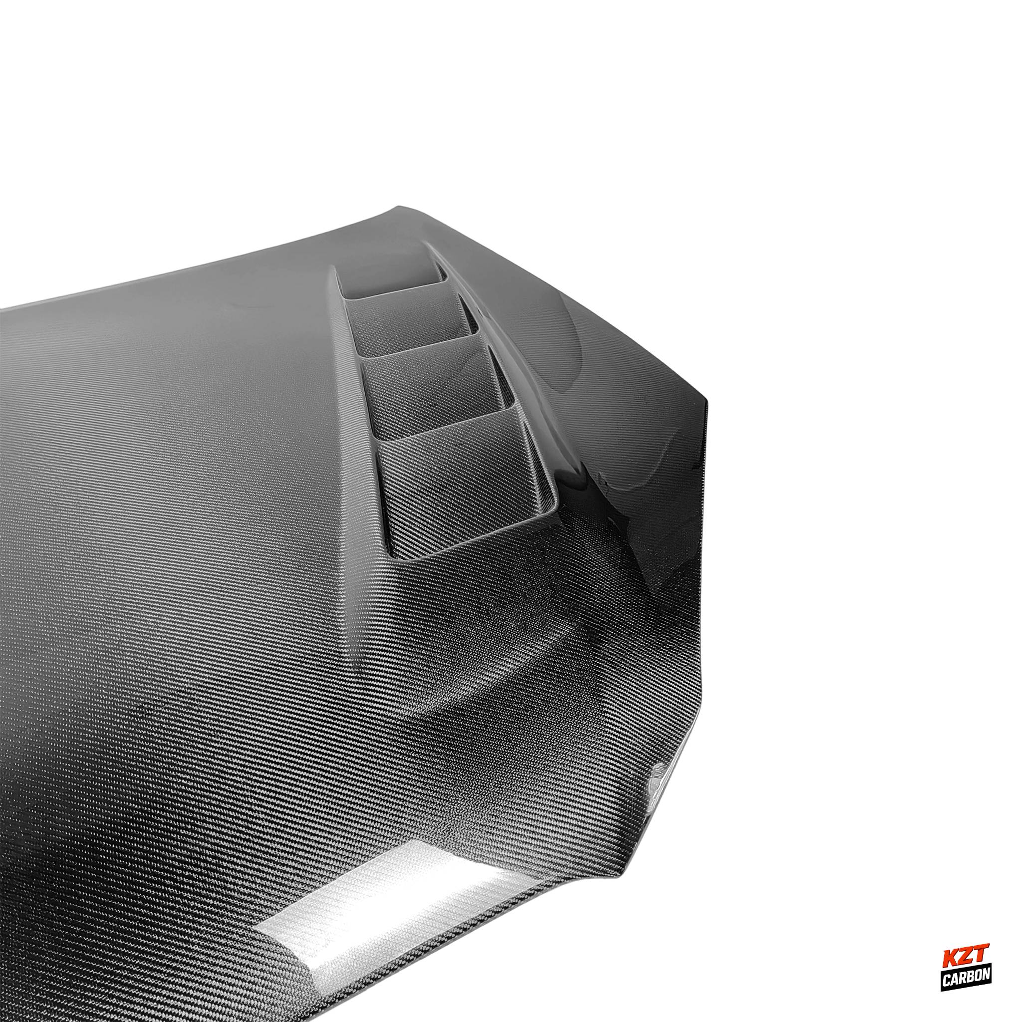 For Hyundai Genesis Coupe 08-11 Only H1-Style Carbon Fiber Front Hood Bonnet