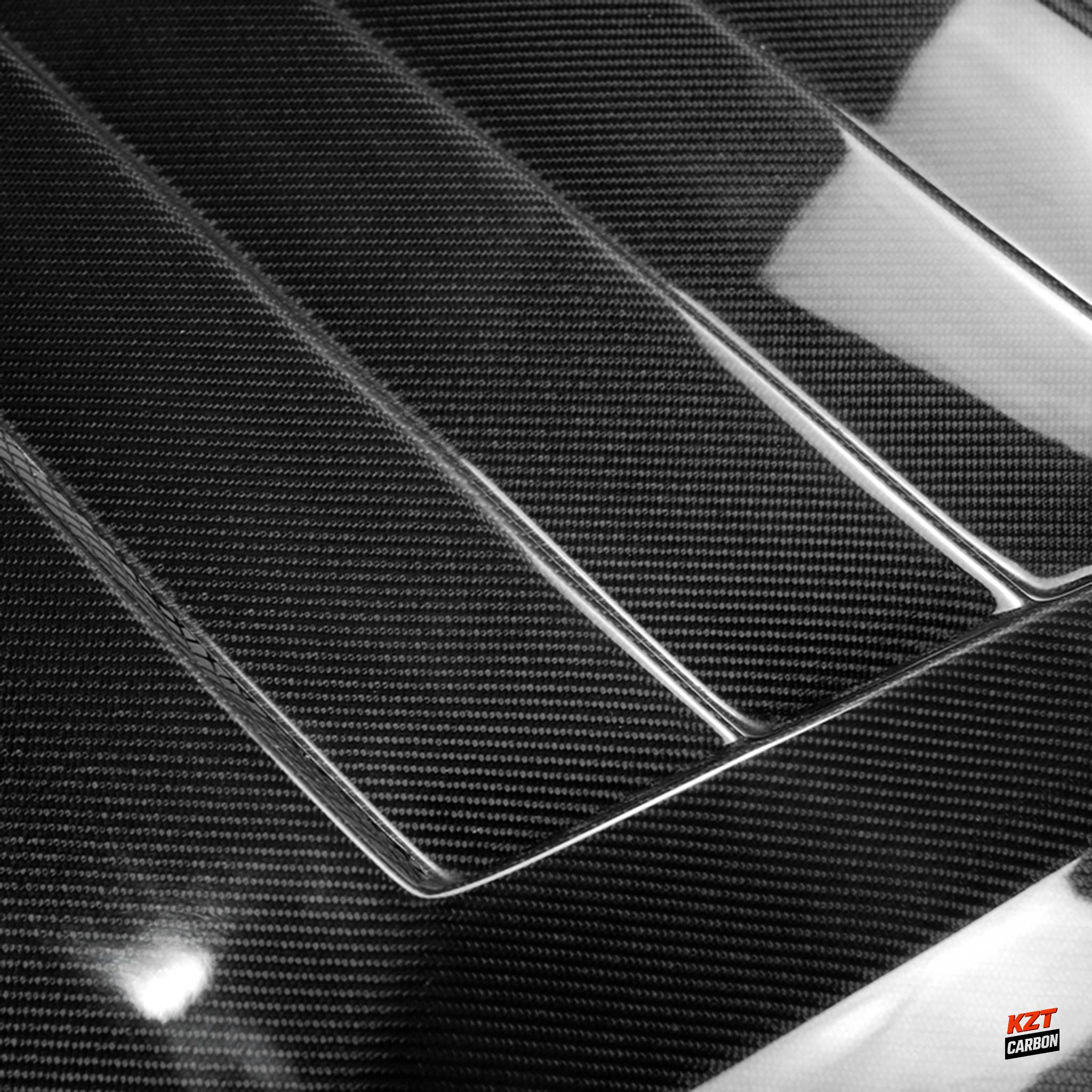 For Nissan Silvia S13 PS13 NIS Style Carbon Fiber Front Bumper Hood Bonnet