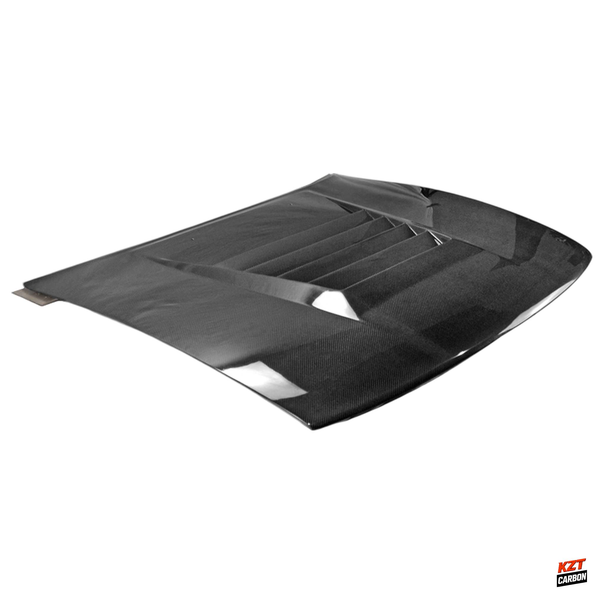 For Nissan Silvia S13 PS13 NIS Style Carbon Fiber Front Bumper Hood Bonnet