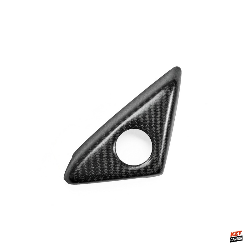 For Nissan GTR R35 08-21 KZ Matte Carbon Side Door Inner Panel Trinagle Cover
