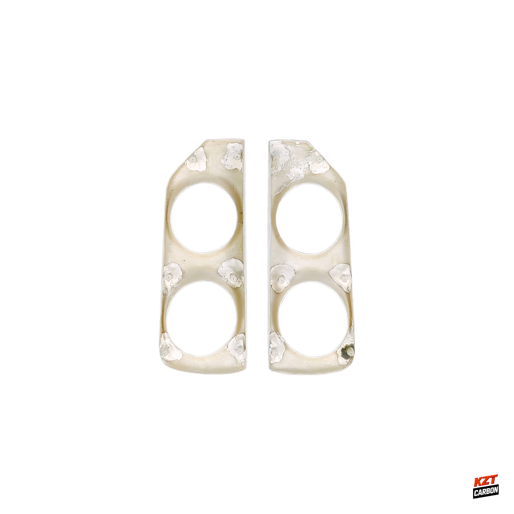 For Nissan Skyline R33 Spec 2 OE Fiberglass Unpaint Front Bumper Fog Light Cover