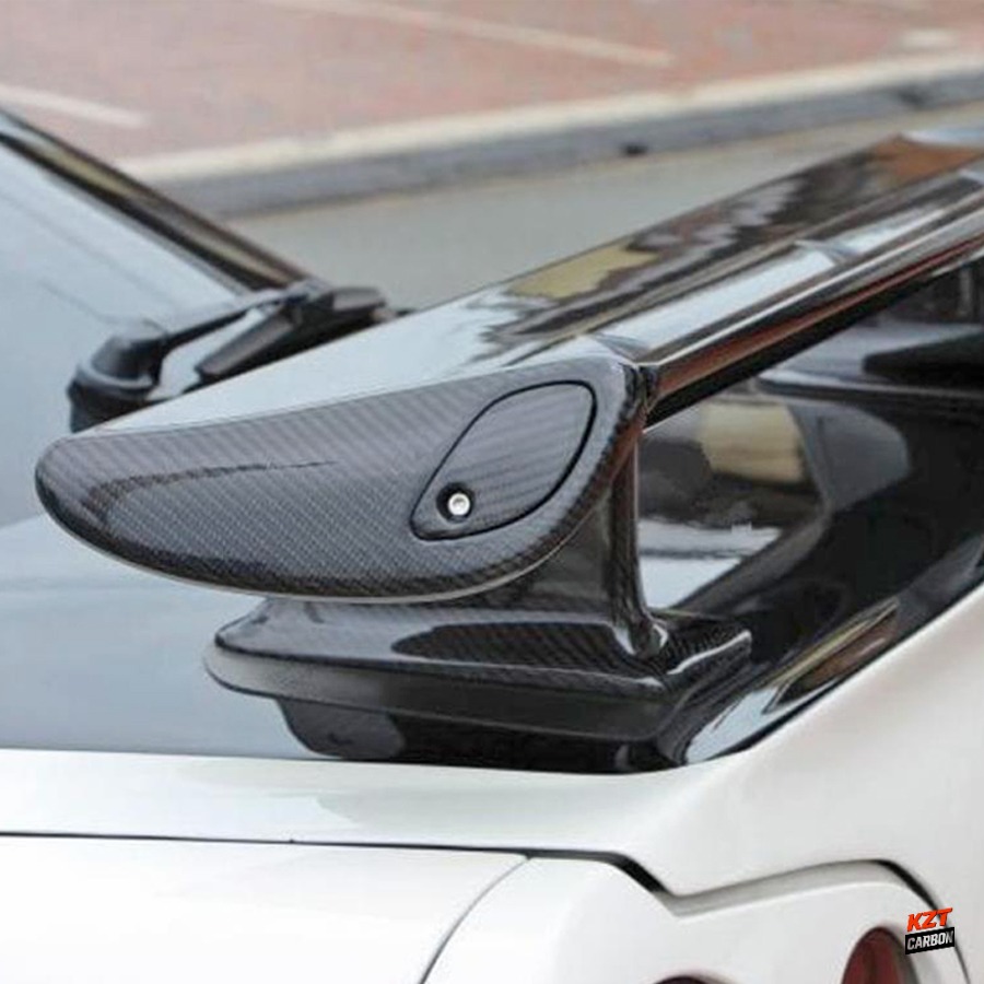 For Skyline R34 GTR OEM Rear Spoiler With Blade + Caps + Stand
